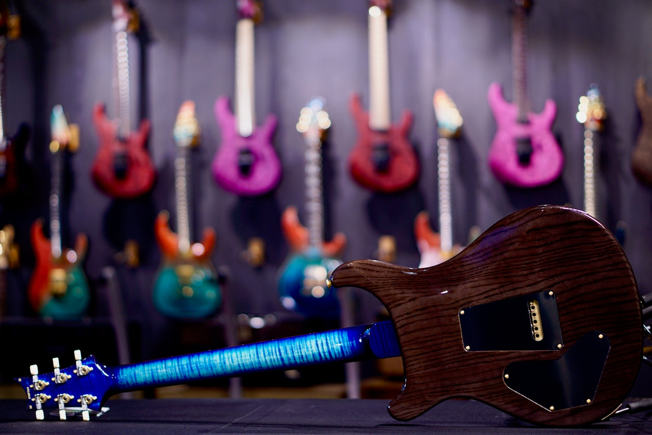 PRS DGT Wood Library Custom Color Stain Flame Neck 0413764