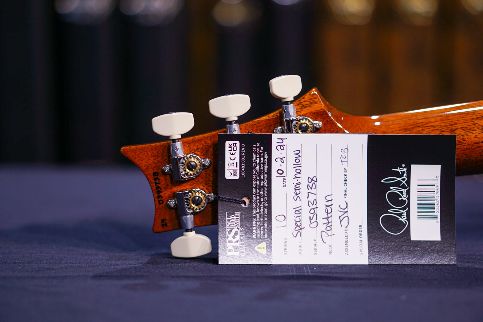 PRS Special Semi Hollow Peacock Blue 0393738