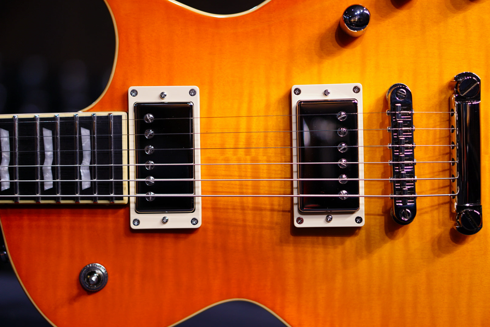 ESP E-II ECLIPSE Full thickness Vintage honey burst ES0301233 - HIENDGUITAR ESP GUITAR