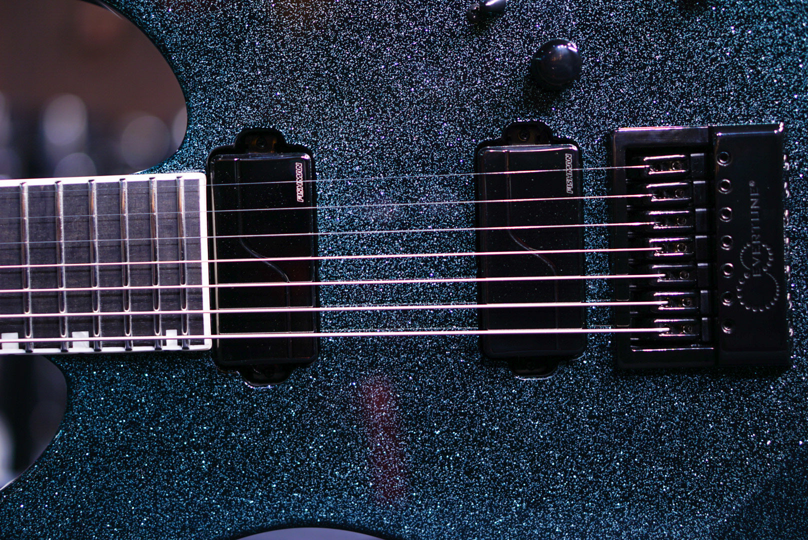 ESP E-II M-II7B Baritone evertune Granite Sparkle ES4981233 - HIENDGUITAR ESP GUITAR