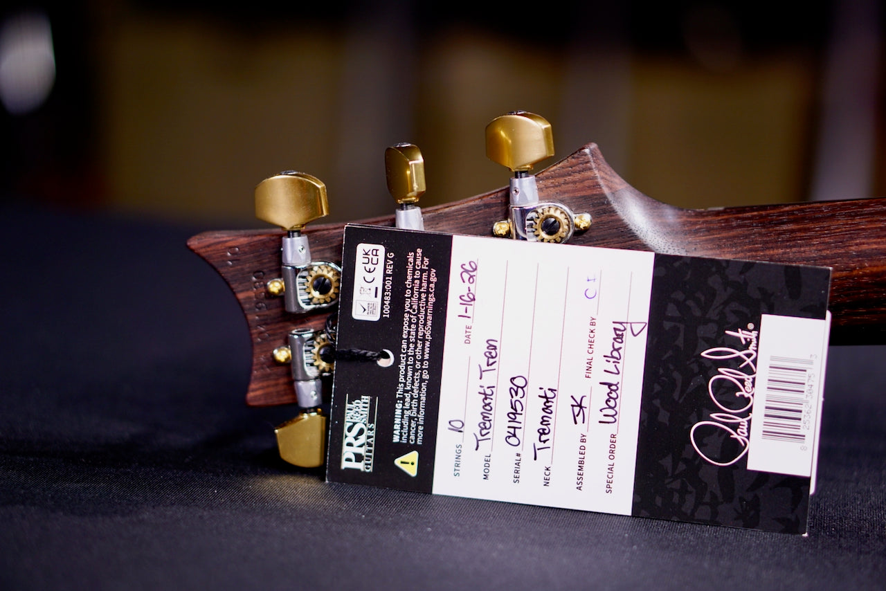 PRS Tremonti Wood Library rosewood neck Custom Color 0419530