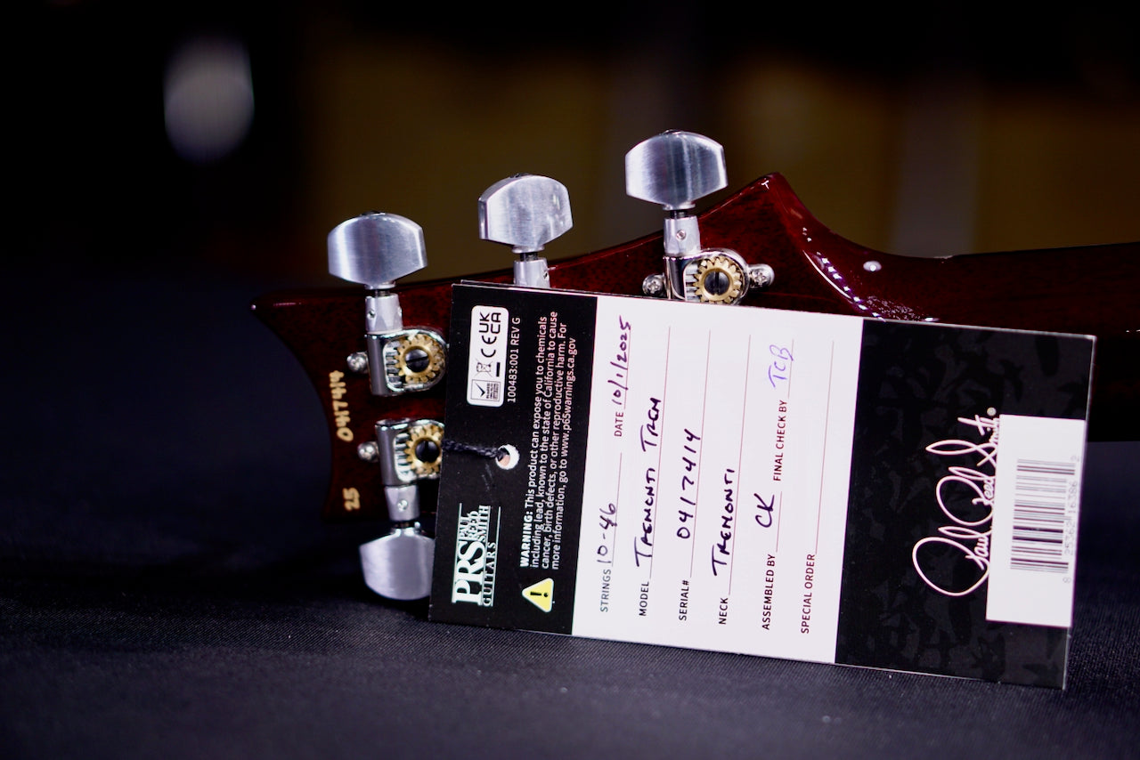 PRS Tremonti Charcoal Purple Burst (Natural Binding) 0417414