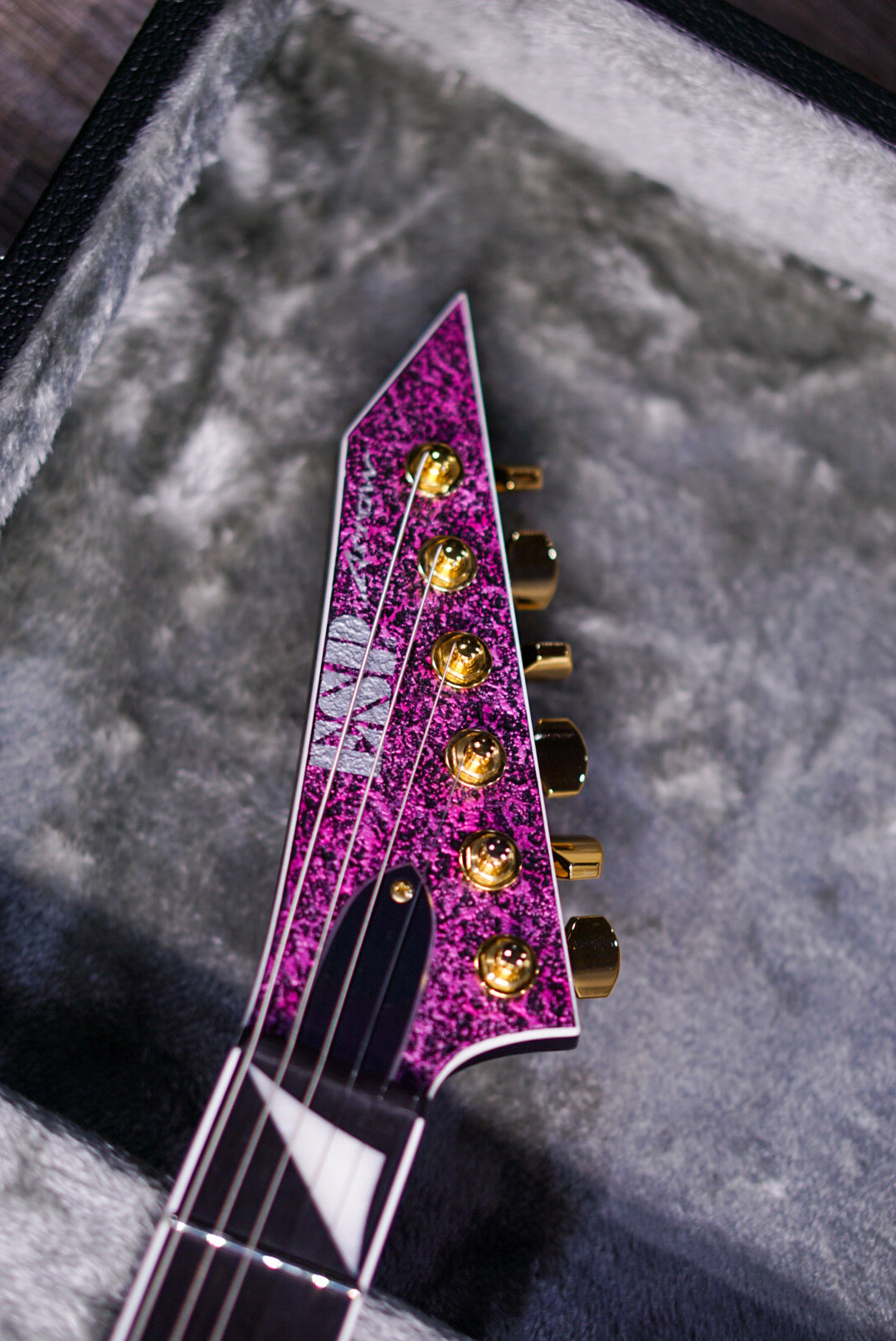 ESP-ARROW NT Castmetal pink Gold Package E3770232 - HIENDGUITAR ESP GUITAR