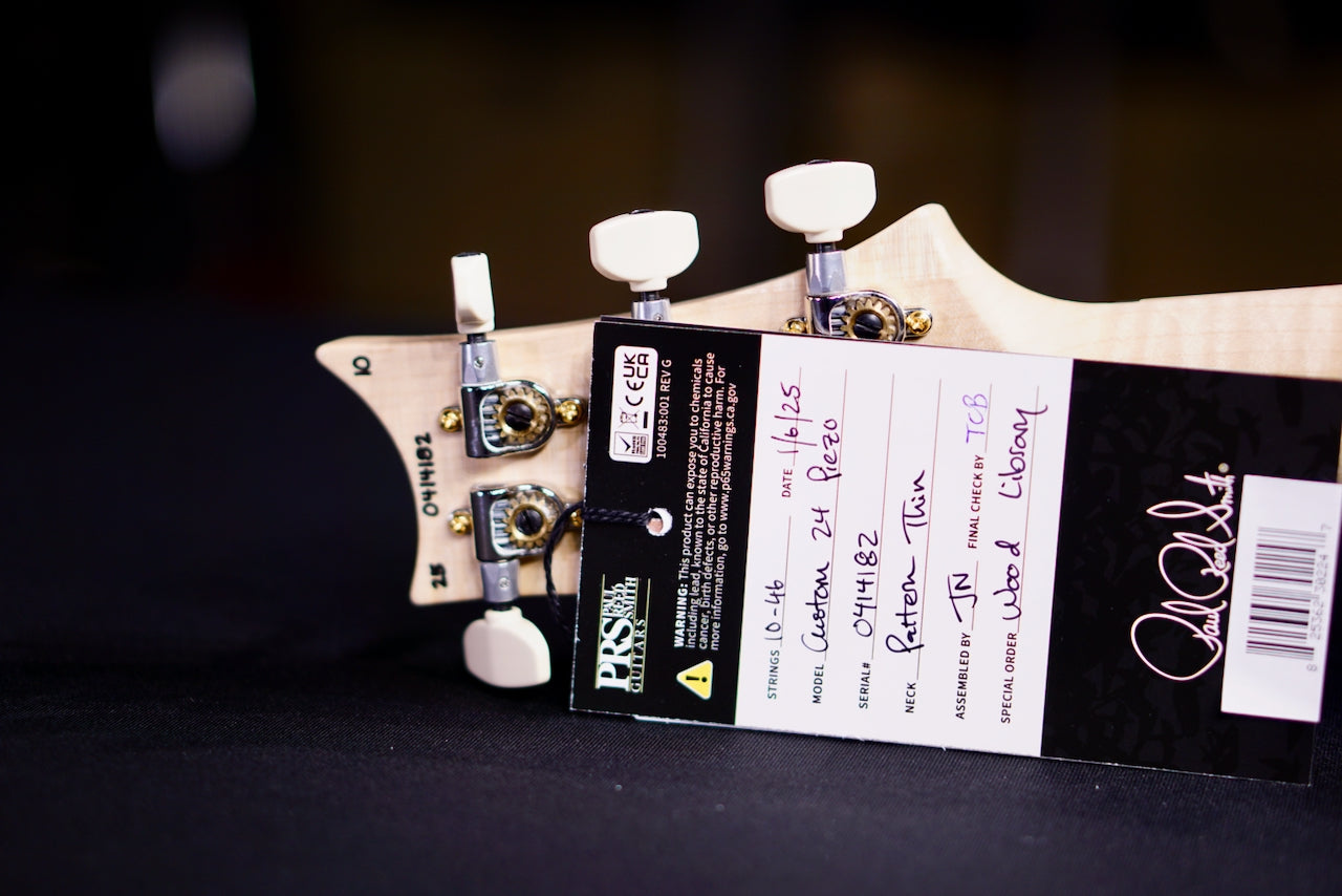 PRS Custom 24 Piezo Wood Library Artist Neck Custom Color 0414182
