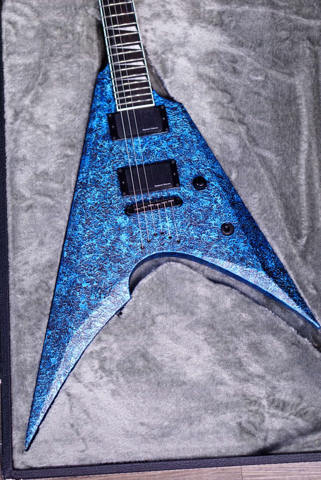 ESP-ARROW NT Castmetal blue E2070232 - HIENDGUITAR ESP GUITAR