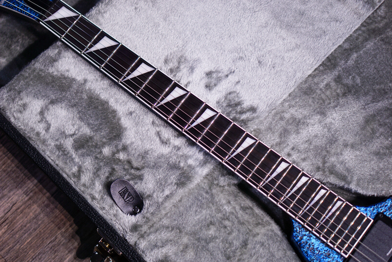 ESP-ARROW NT Castmetal blue E2070232 - HIENDGUITAR ESP GUITAR