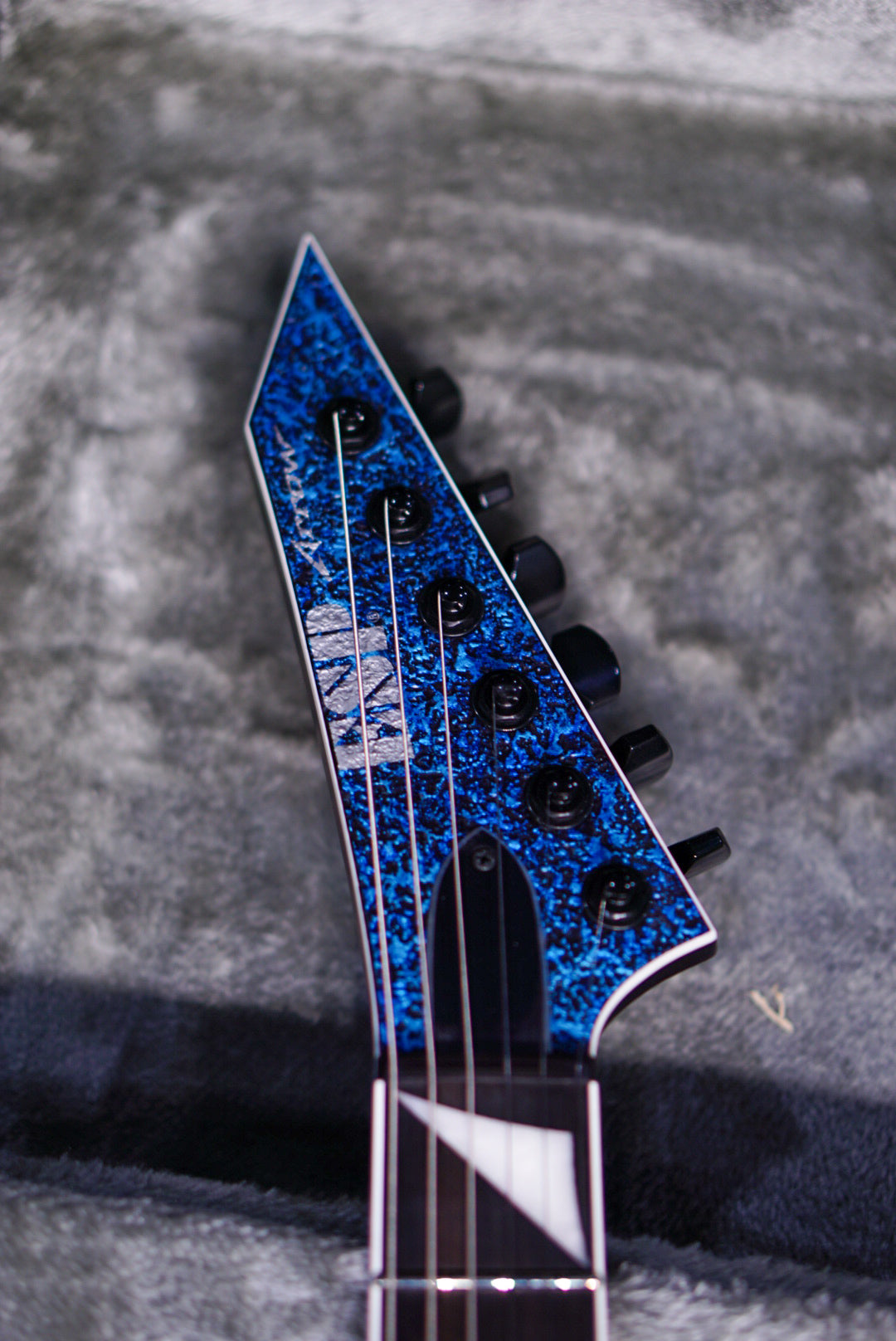 ESP-ARROW NT Castmetal blue E2070232 - HIENDGUITAR ESP GUITAR