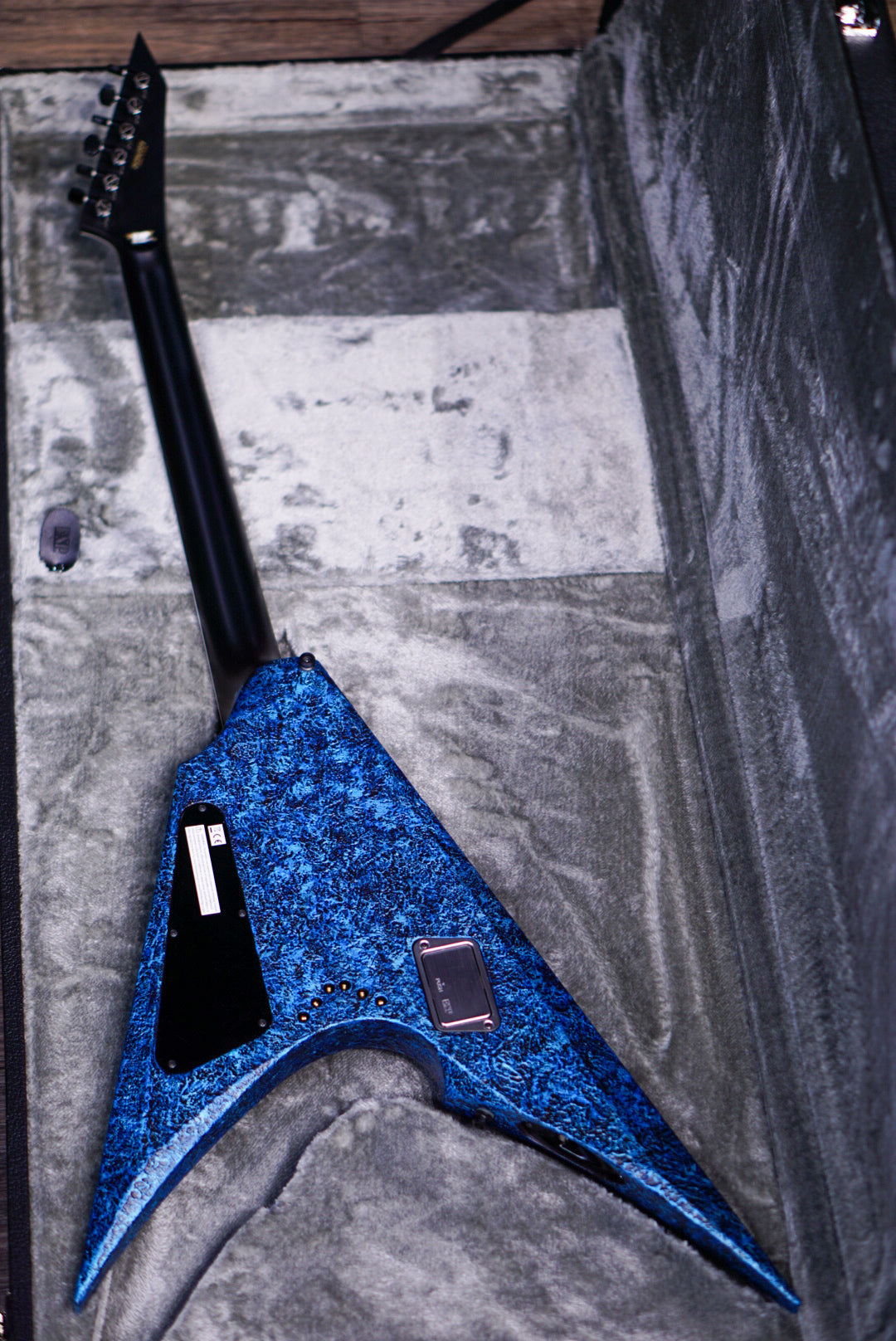 ESP-ARROW NT Castmetal blue E2070232 - HIENDGUITAR ESP GUITAR