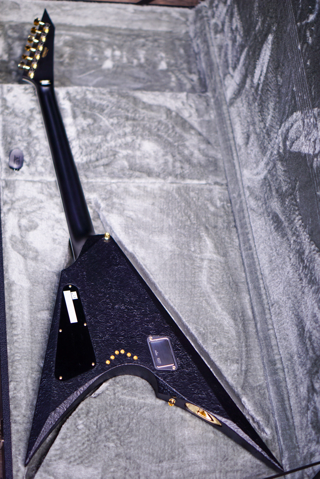 ESP-ARROW NT Castmetal Black Gold package E1770232 - HIENDGUITAR ESP GUITAR