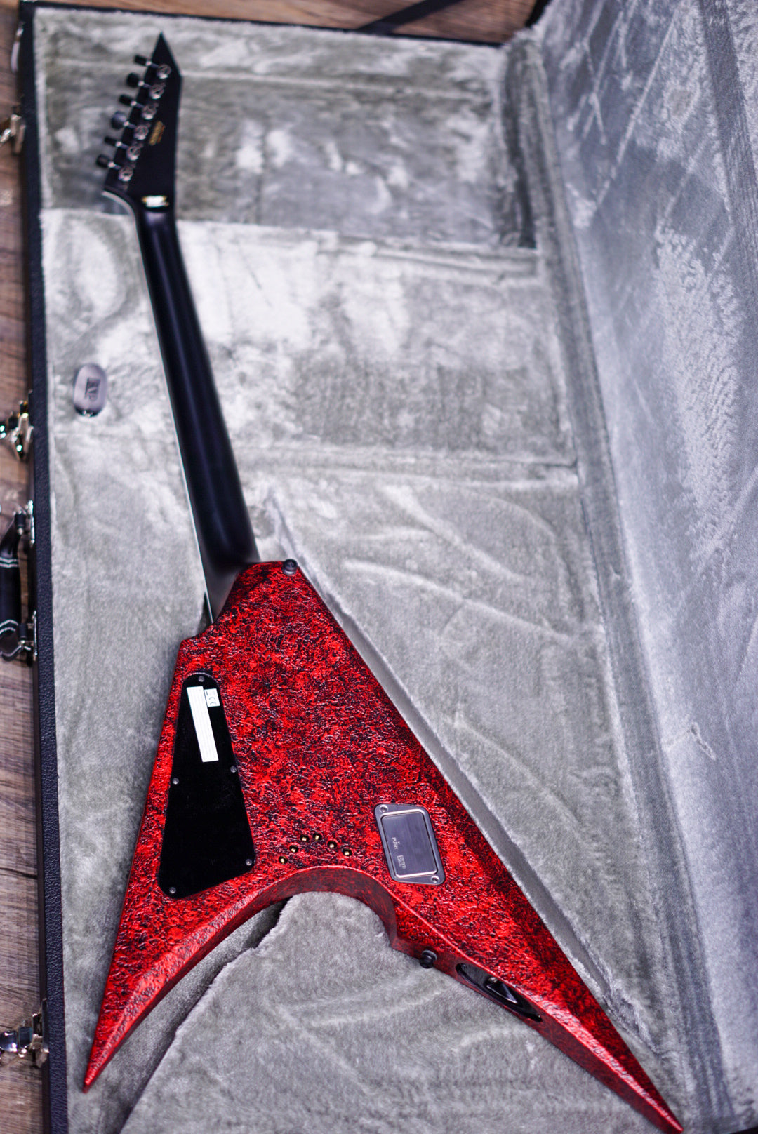 ESP-ARROW NT Castmetal Lava w Gary holt pickup E1070232 - HIENDGUITAR ESP GUITAR