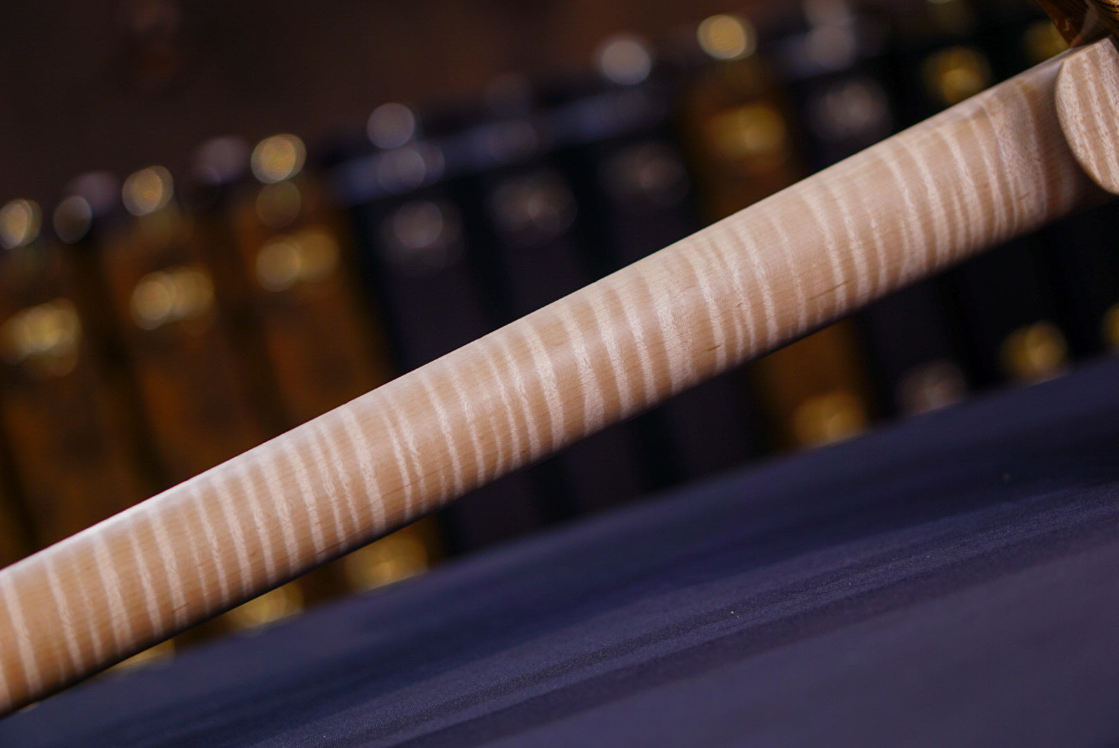 PRS Custom 24 Wood Library Blue Fade 0396076