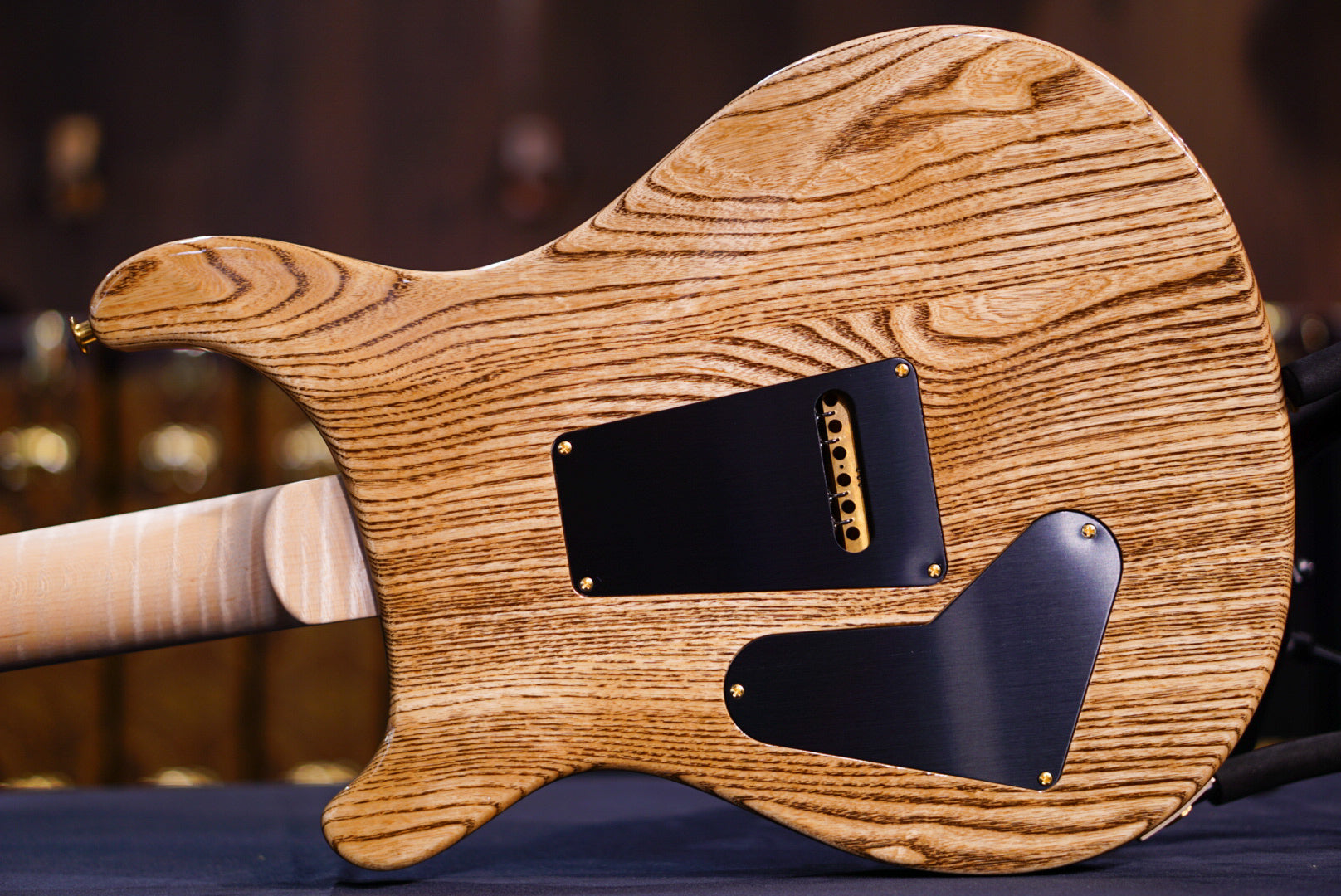 PRS Custom 24 Wood Library Blue Fade 0396076