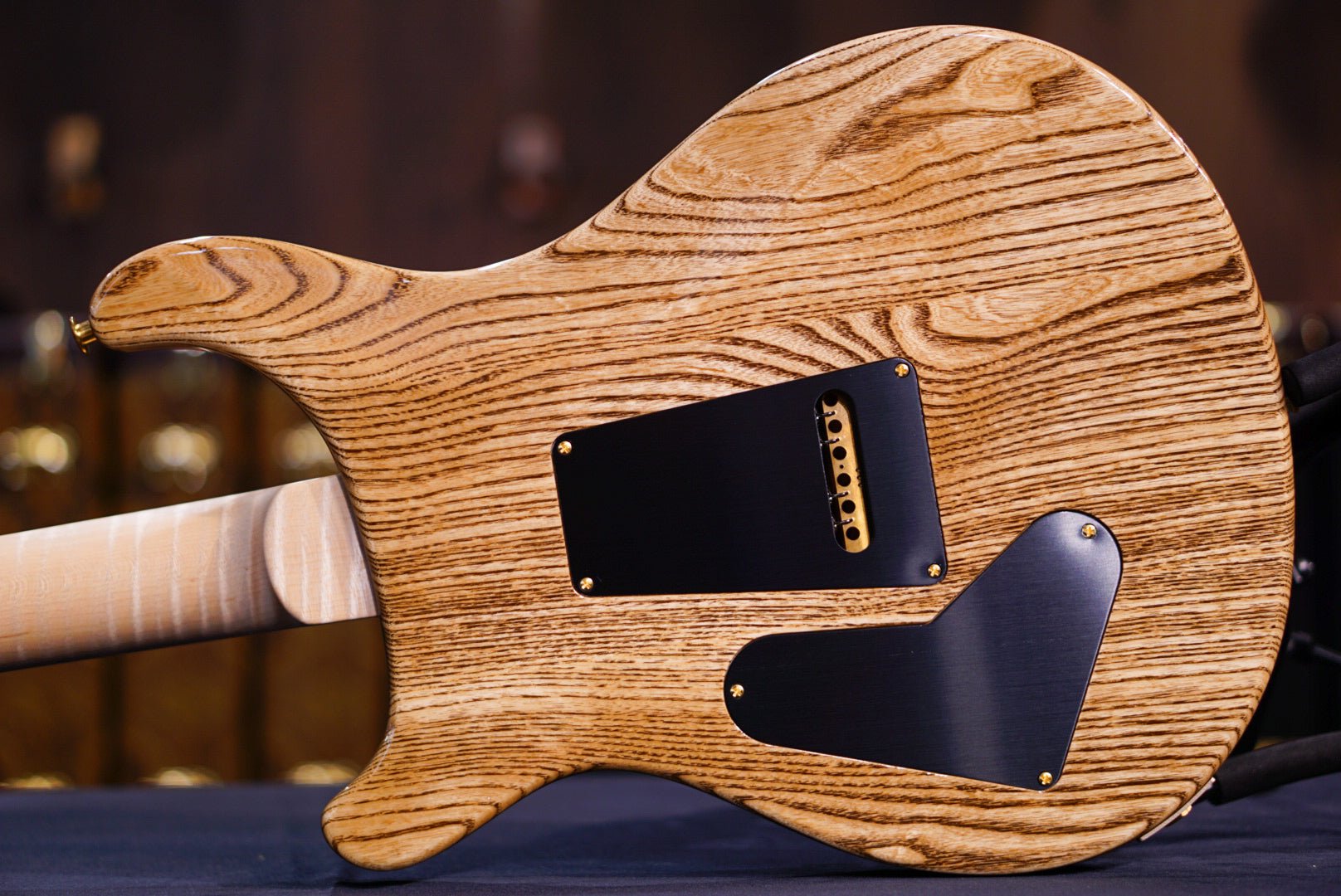 PRS Custom 24 Wood Library Blue Fade 0396076