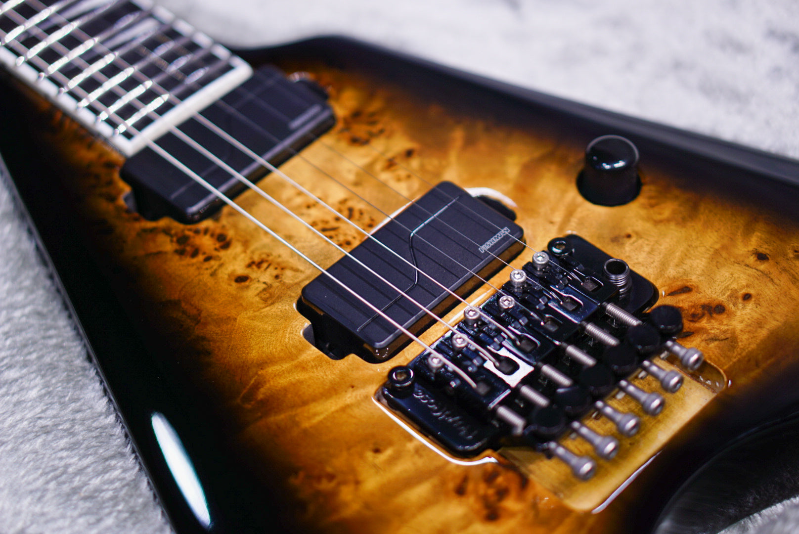 ESP E-II ARROW BM/FL/Nebura Black Burst ES7501233 - HIENDGUITAR E-II GUITAR