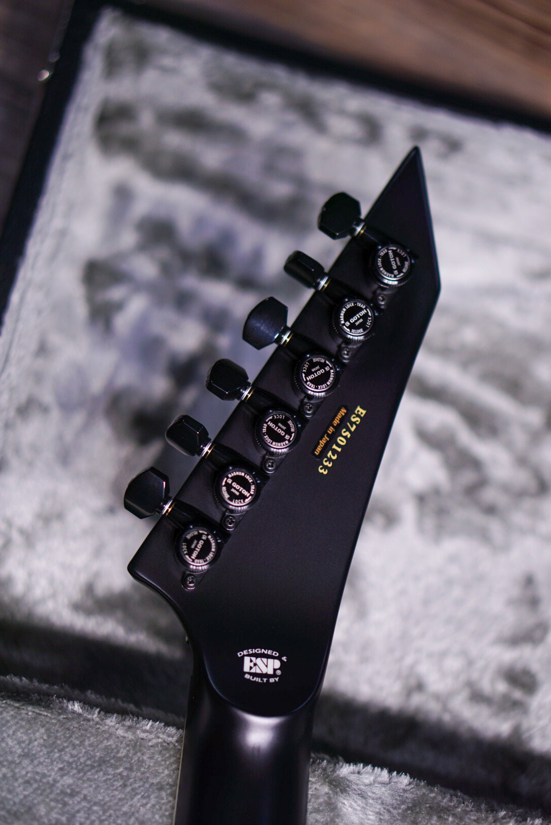 ESP E-II ARROW BM/FL/Nebura Black Burst ES7501233 - HIENDGUITAR E-II GUITAR