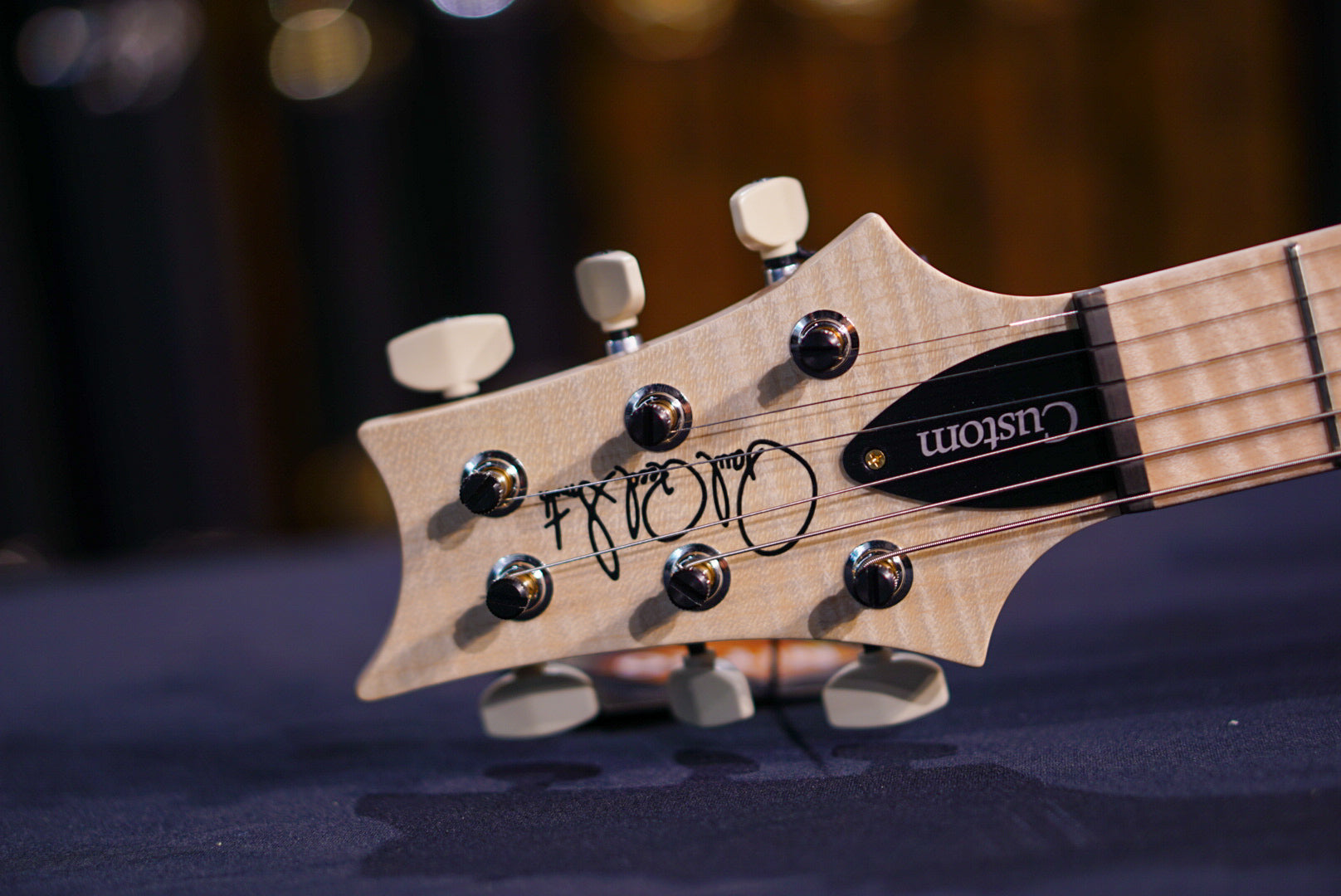 PRS Wood Library Custom 24 Fire Red / Gray Black Fade 0397734