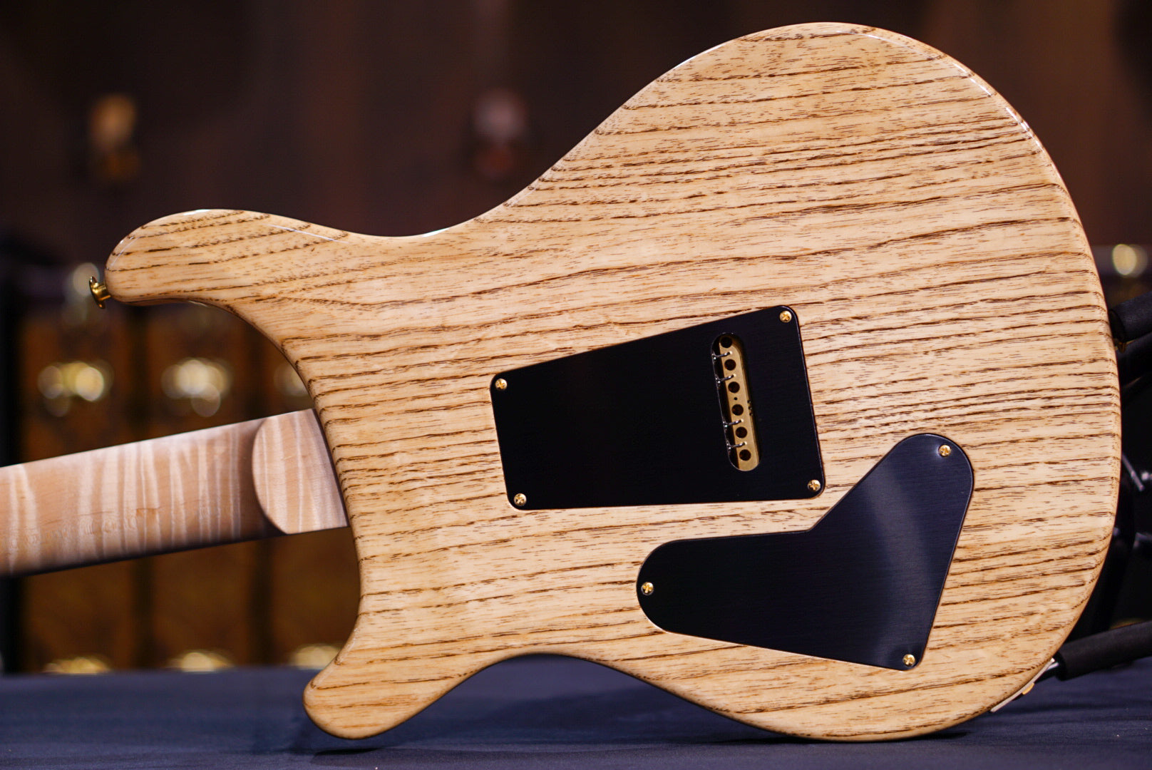 PRS Wood Library Custom 24 Fire Red / Gray Black Fade 0395508