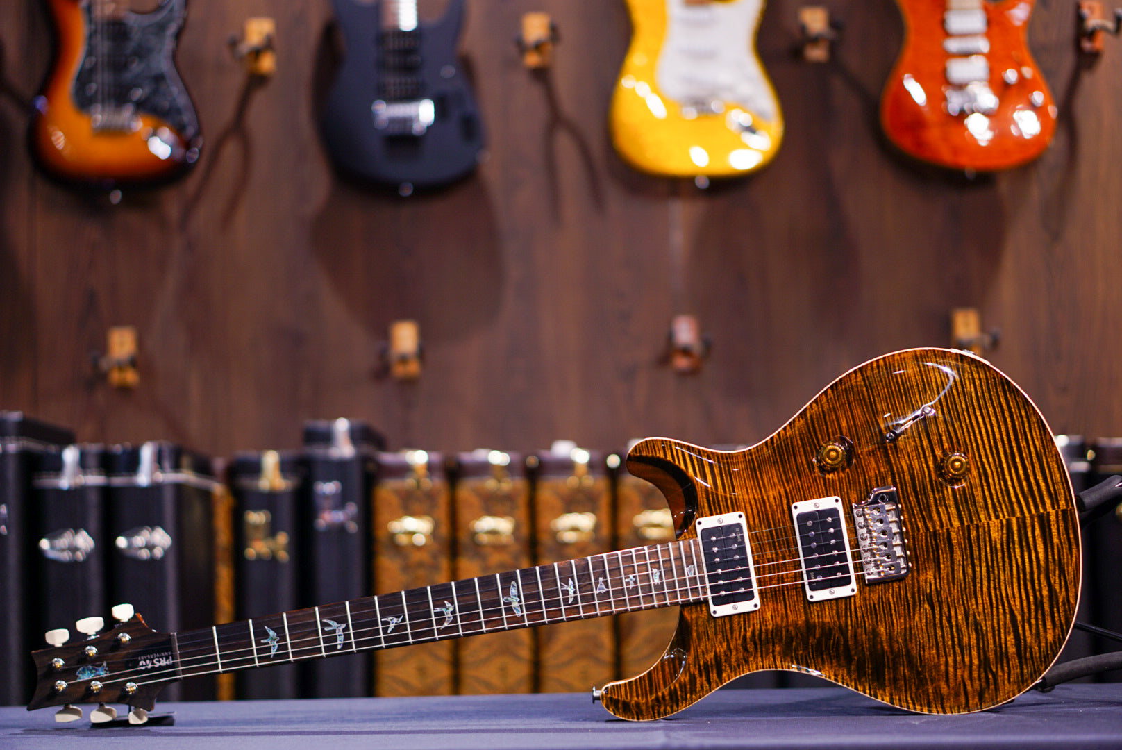 PRS 40th Anniversary Custom 24 Limited Edition Tiger Eye 0398005