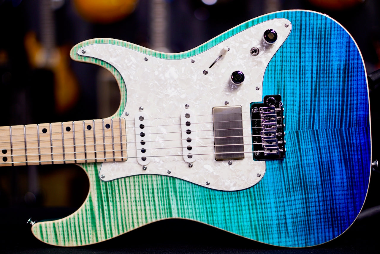 Tom Anderson Drop Top Classic Hollow Key Lime to Bora Surf * 02-23-26A *