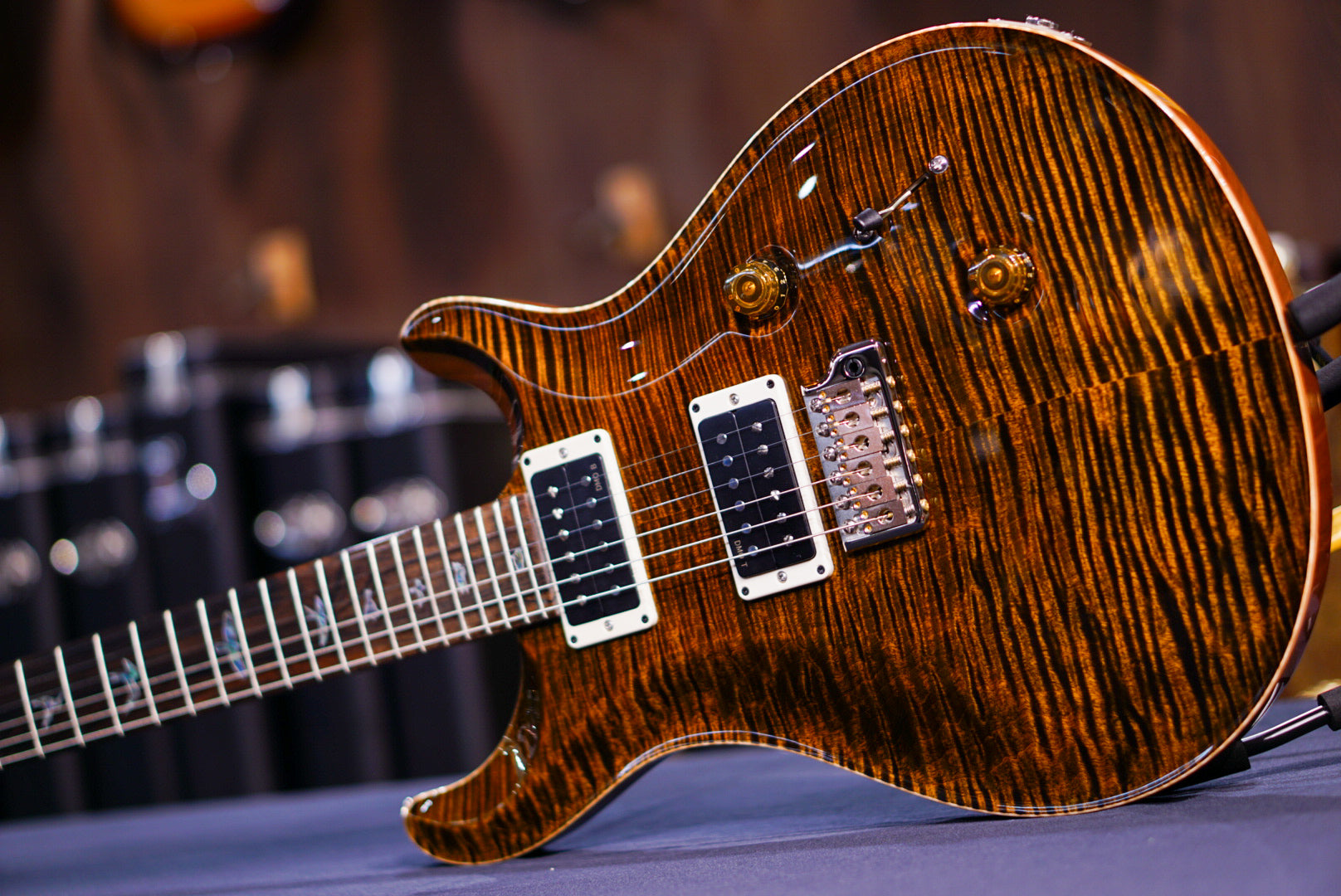 PRS 40th Anniversary Custom 24 Limited Edition Tiger Eye 0398005