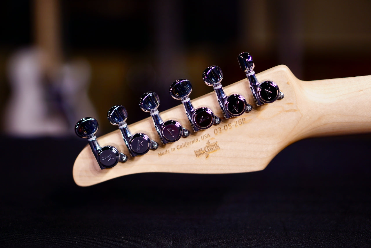 Tom Anderson Drop Top Classic Hollow Abalone to Deep Ocean Blue * 03-05-26P *