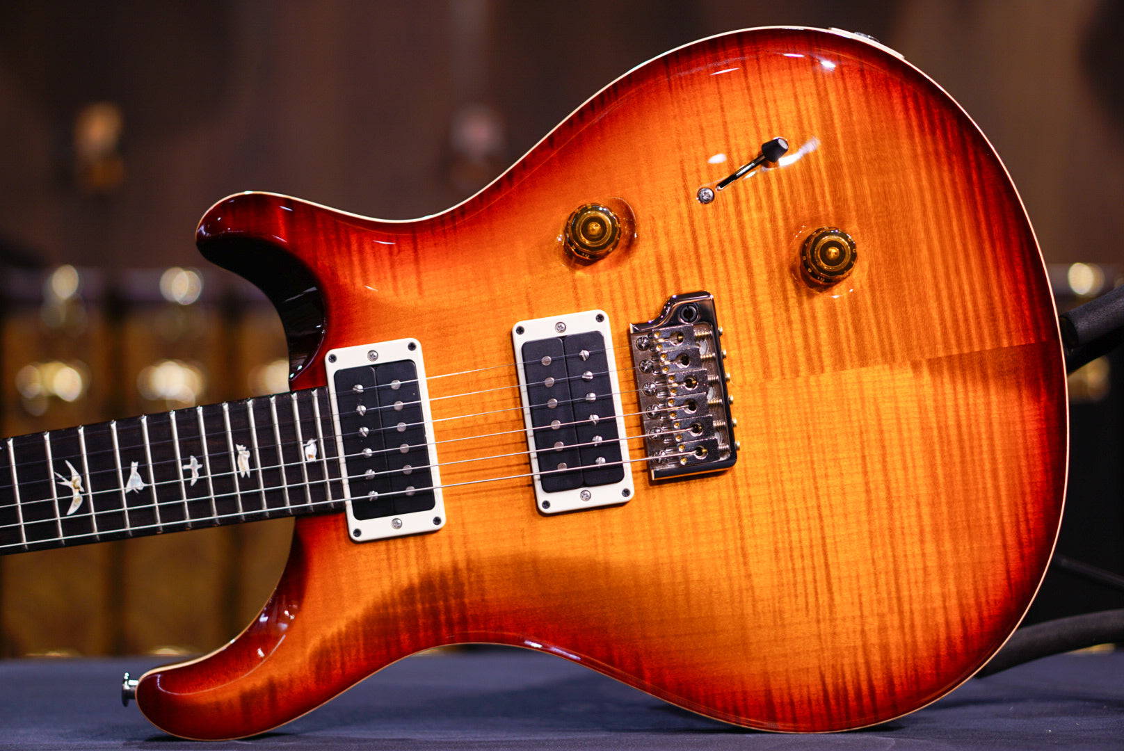 PRS Custom 24 Dark Cherry Sunburst 0392441