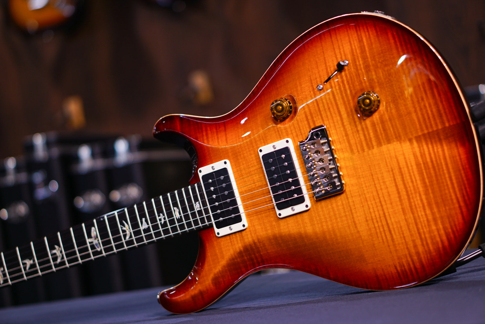 PRS Custom 24 Dark Cherry Sunburst 0392441