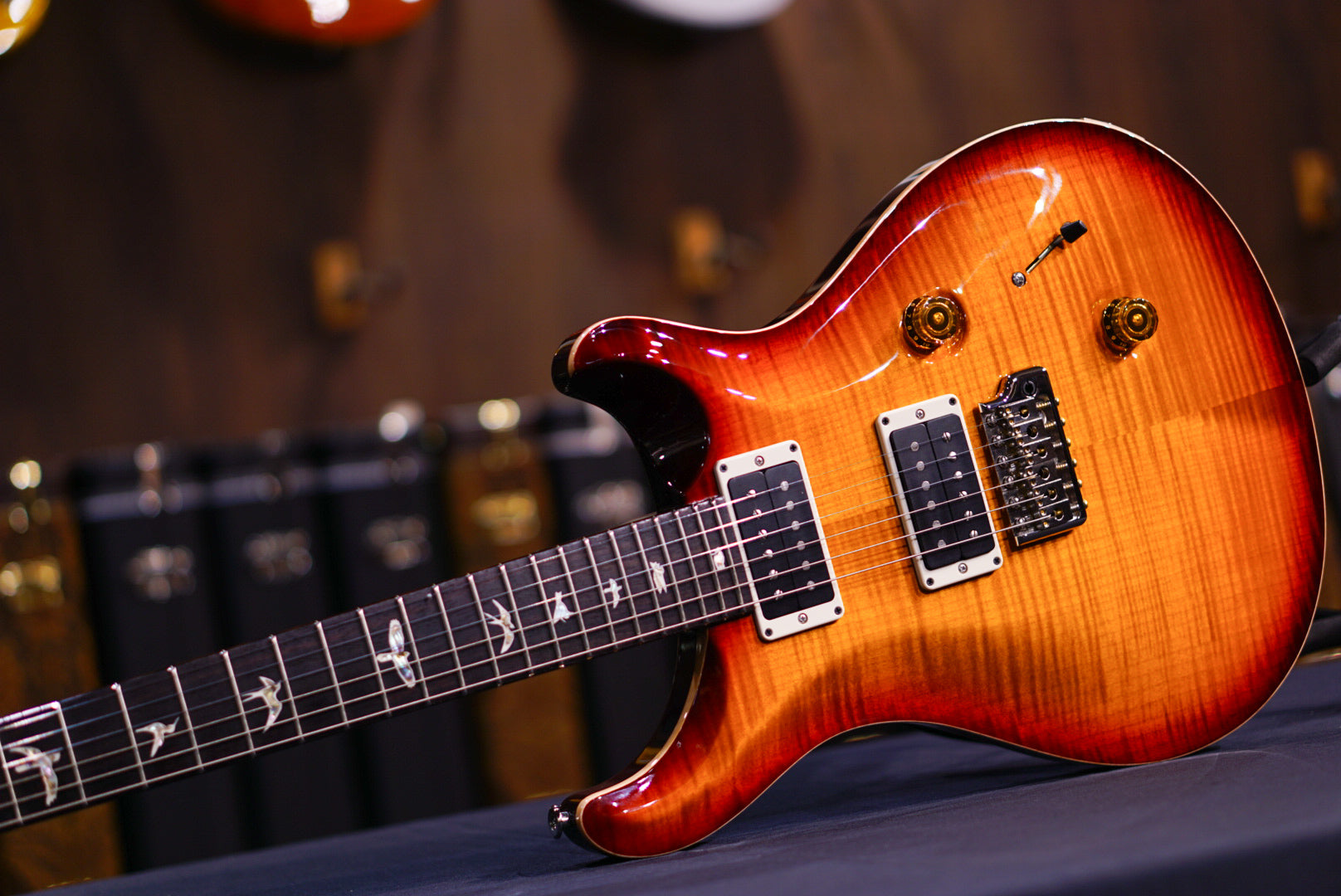 PRS Custom 24 Dark Cherry Sunburst 0392441