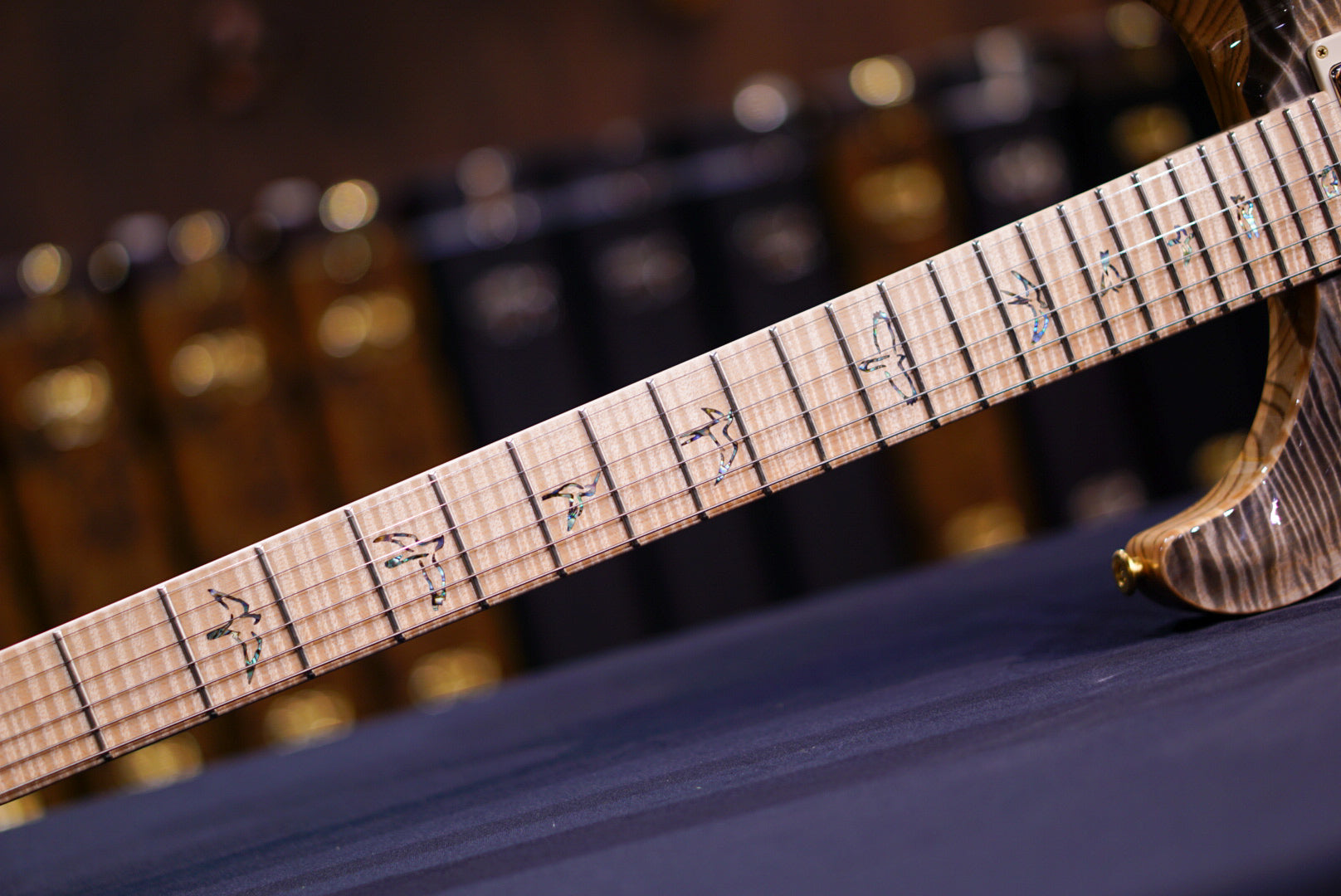 PRS Wood Library Custom 24 Gray Black Fade 0396075