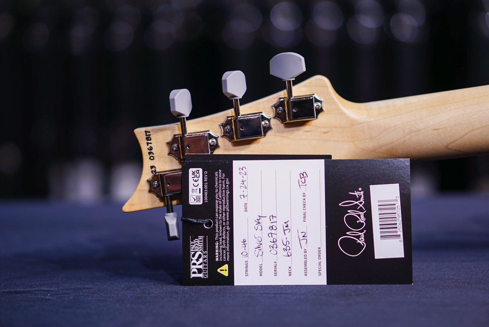 PRS Silver Sky - Frost Maple 0367817 - HIENDGUITAR PRS GUITAR