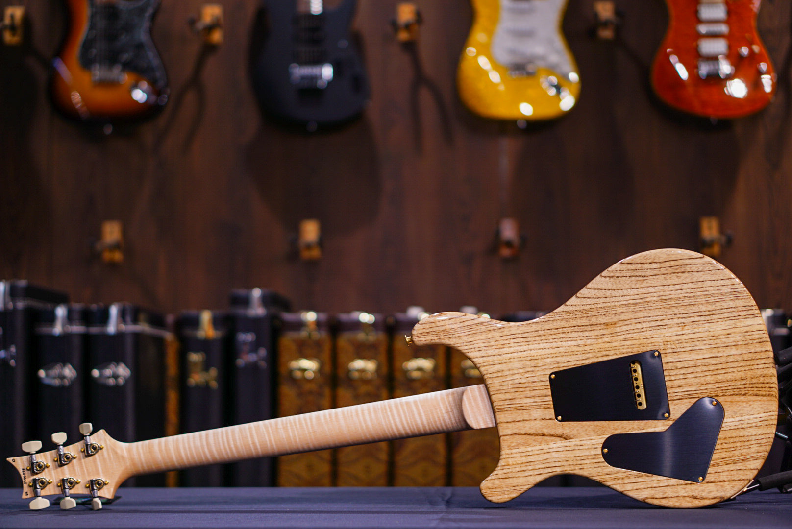 PRS Wood Library Custom 24 Gray Black Fade 0396075