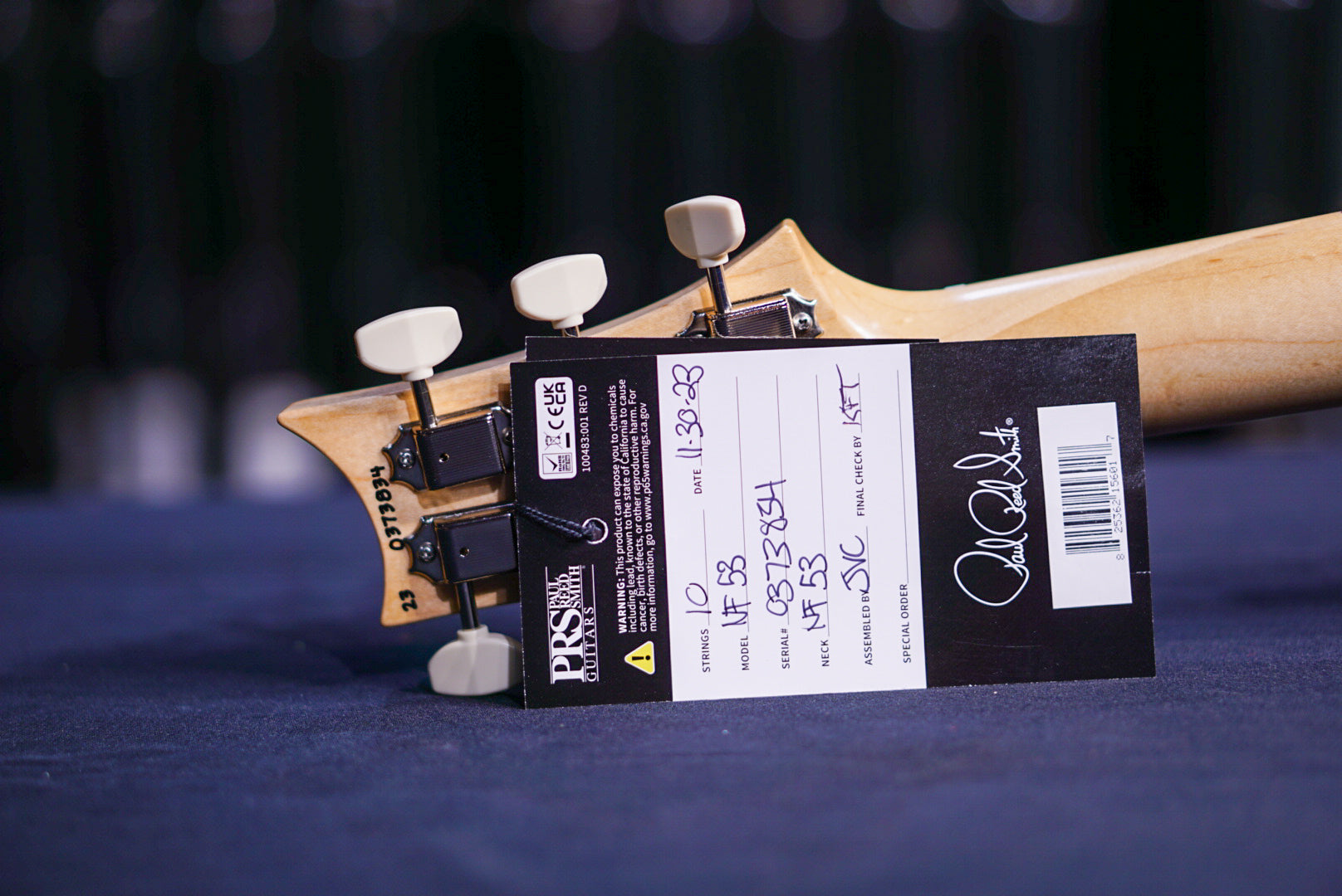 PRS NF53 McCarty Tobacco Sunburst 0373834 - HIENDGUITAR PRS GUITAR