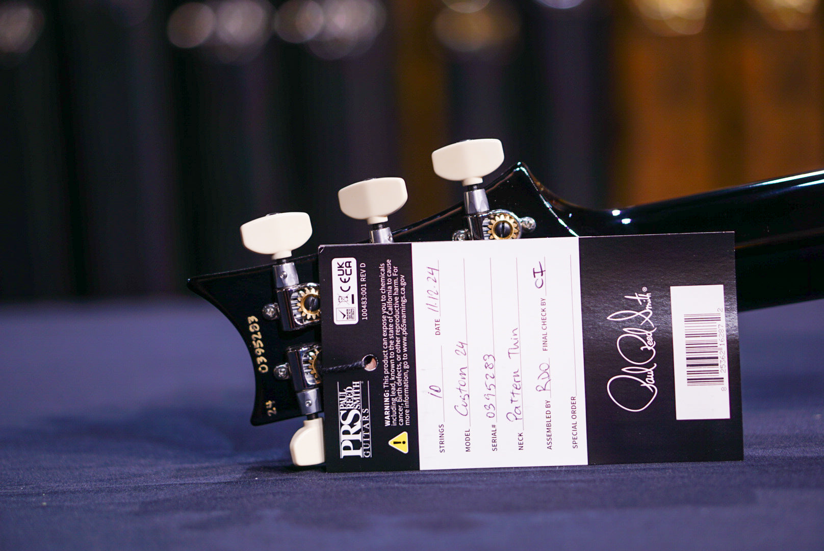 PRS Custom 24 Purple Mist 0395283