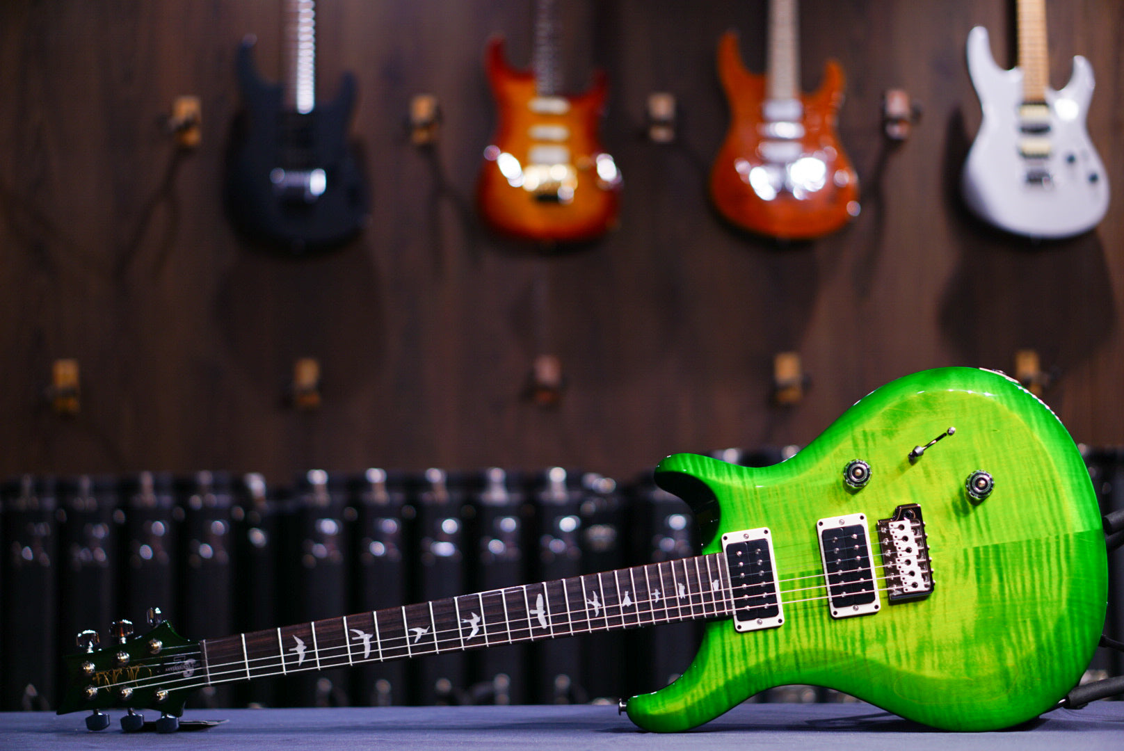 PRS 10TH ANNIVERSARY S2 CUSTOM 24 LIMITED EDITION Eriza verde S2071190 - HIENDGUITAR   PRS GUITAR