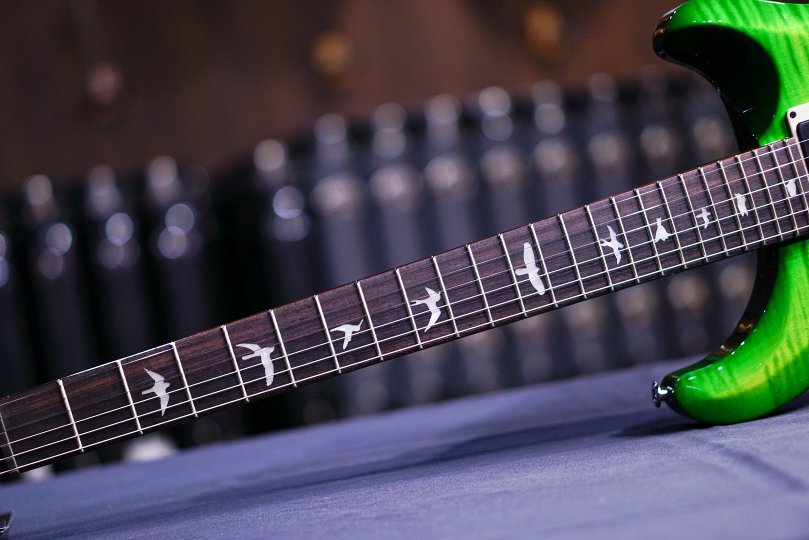 PRS 10TH ANNIVERSARY S2 CUSTOM 24 LIMITED EDITION Eriza verde S2071190 - HIENDGUITAR PRS GUITAR