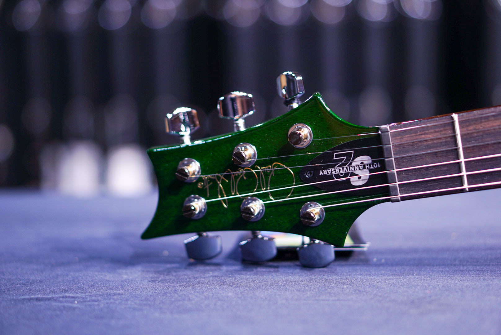 PRS 10TH ANNIVERSARY S2 CUSTOM 24 LIMITED EDITION Eriza verde S2071190 - HIENDGUITAR PRS GUITAR