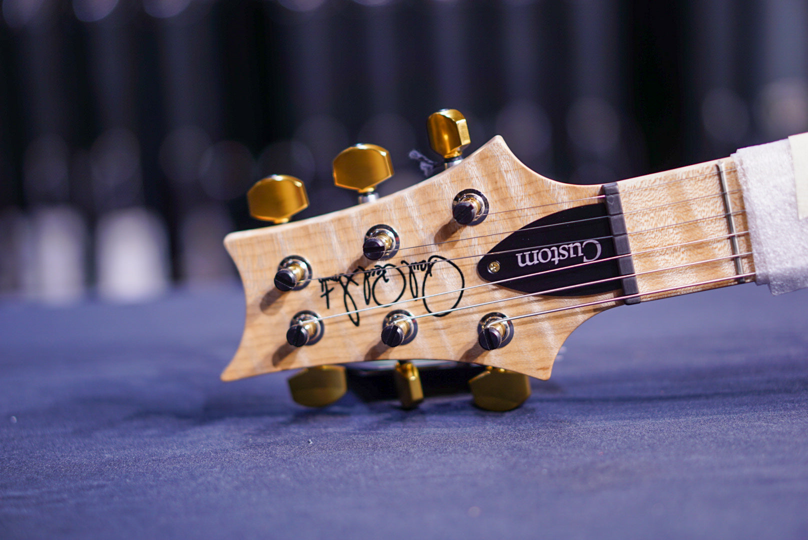 PRS Custom 24 wood library Gray Black Fade 0369347 - HIENDGUITAR PRS GUITAR