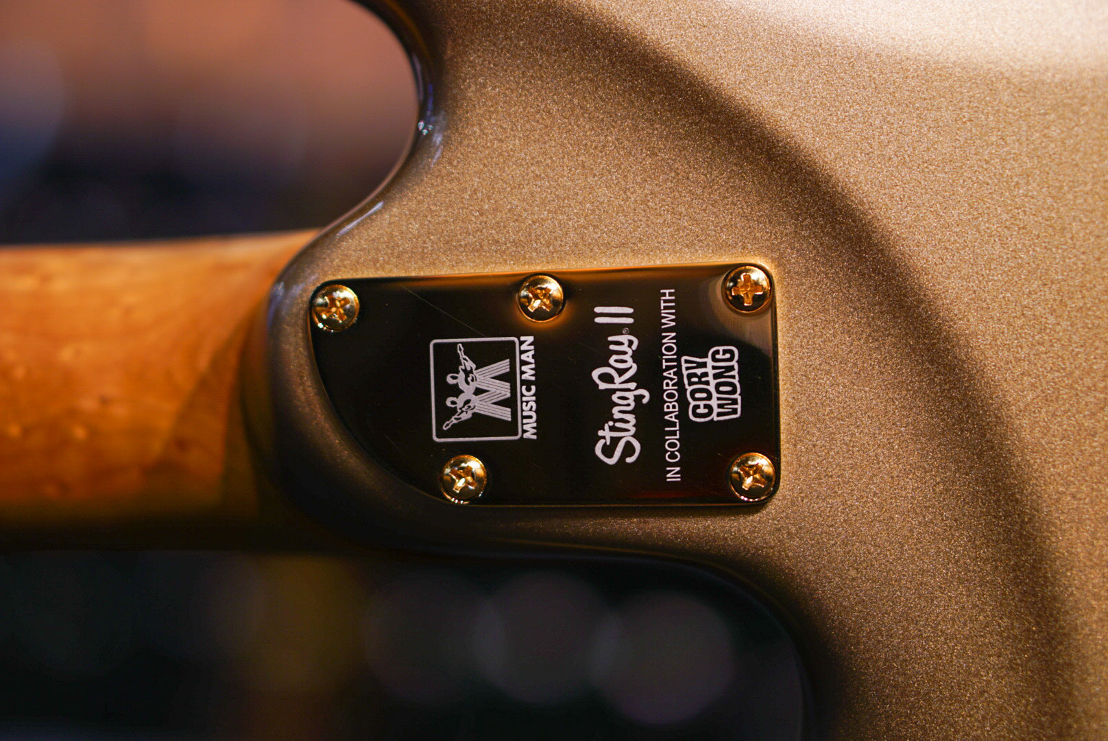 Ernie Ball Music Man StingRay II Cory Wong Cashmere s12099