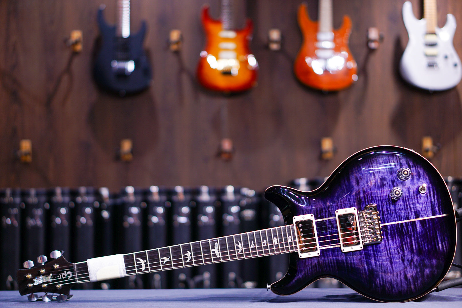 PRS Carlos Santana purple mist 0371341 - HIENDGUITAR PRS GUITAR