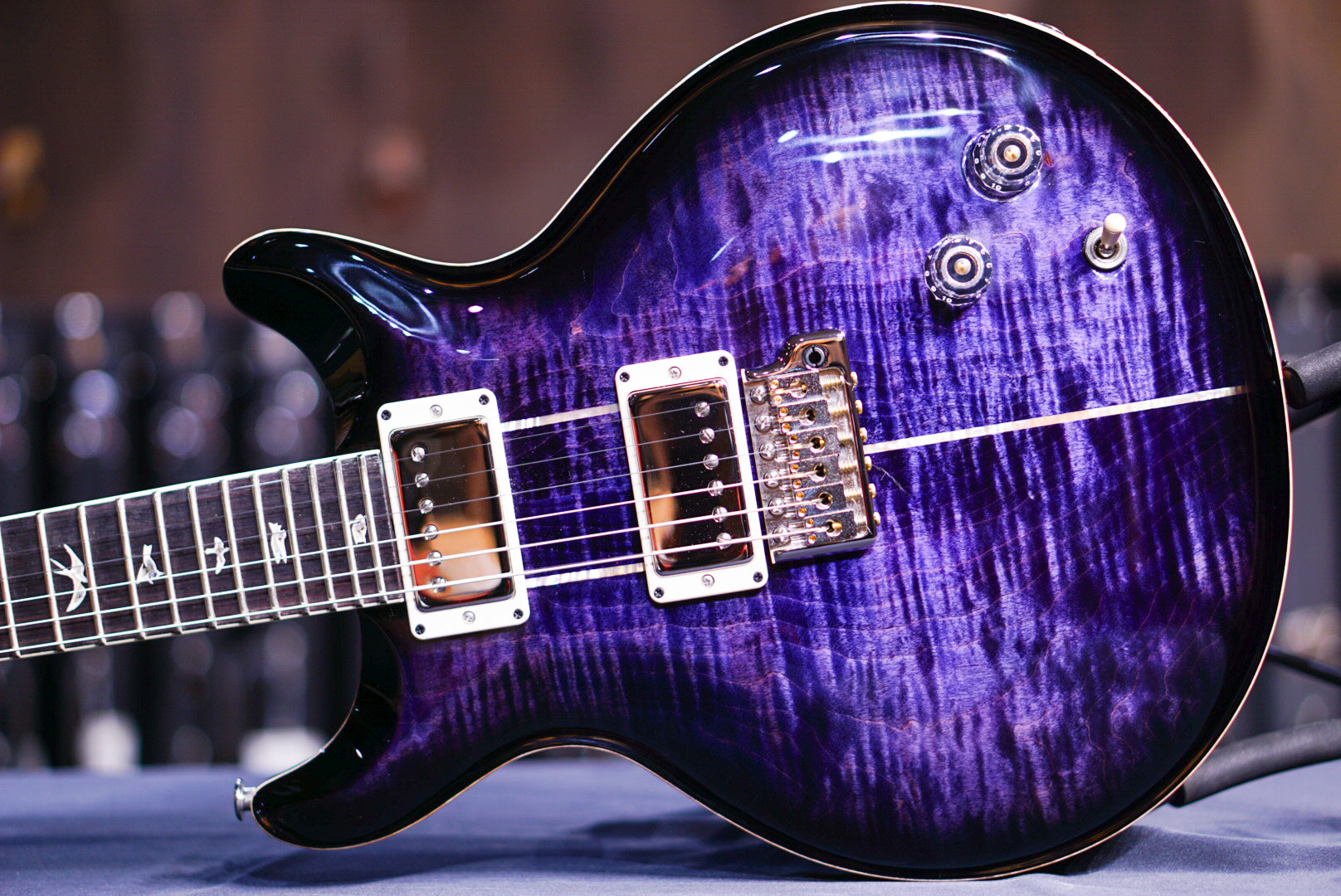 PRS Carlos Santana purple mist 0371341 - HIENDGUITAR PRS GUITAR