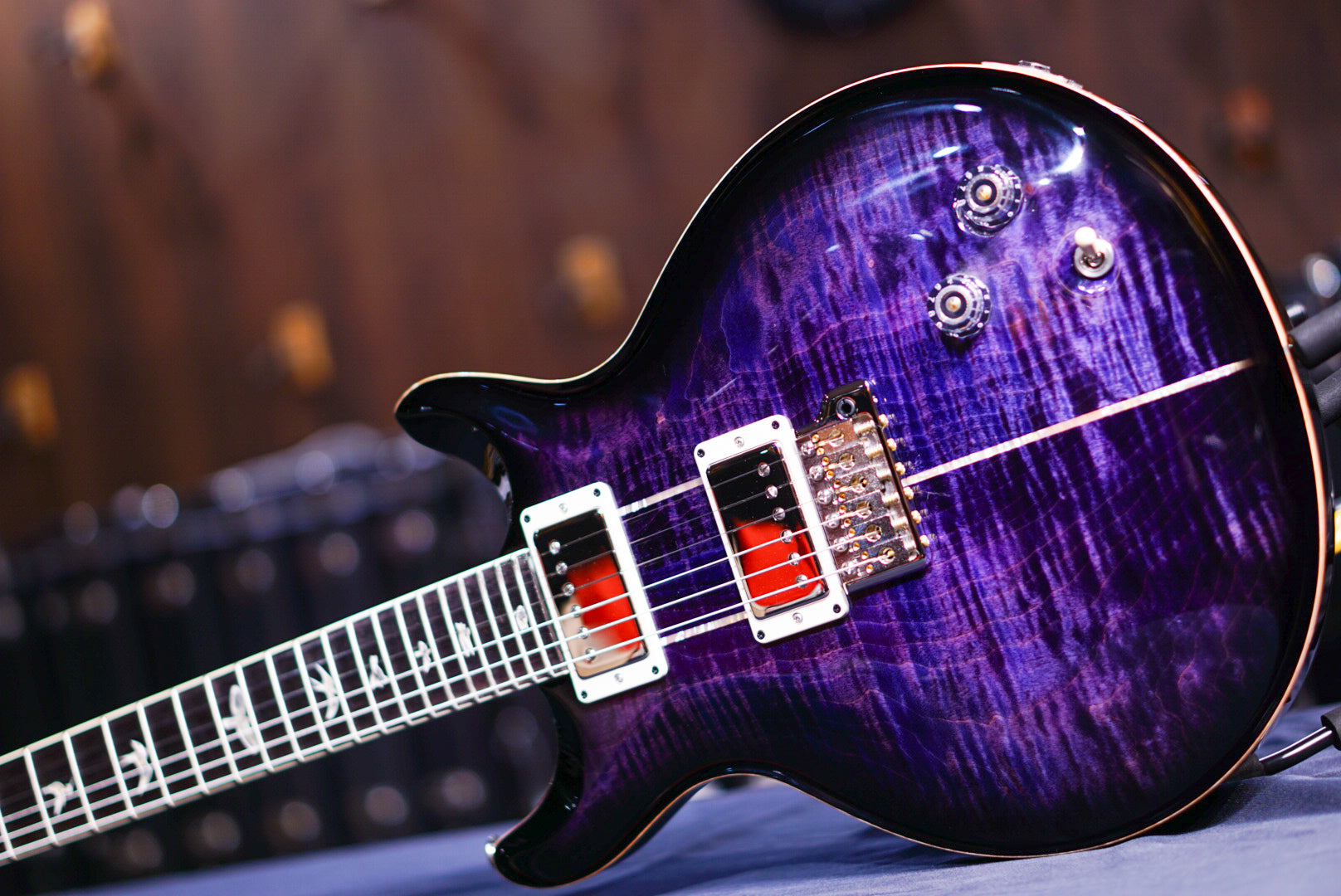 PRS Carlos Santana purple mist 0371341 - HIENDGUITAR PRS GUITAR