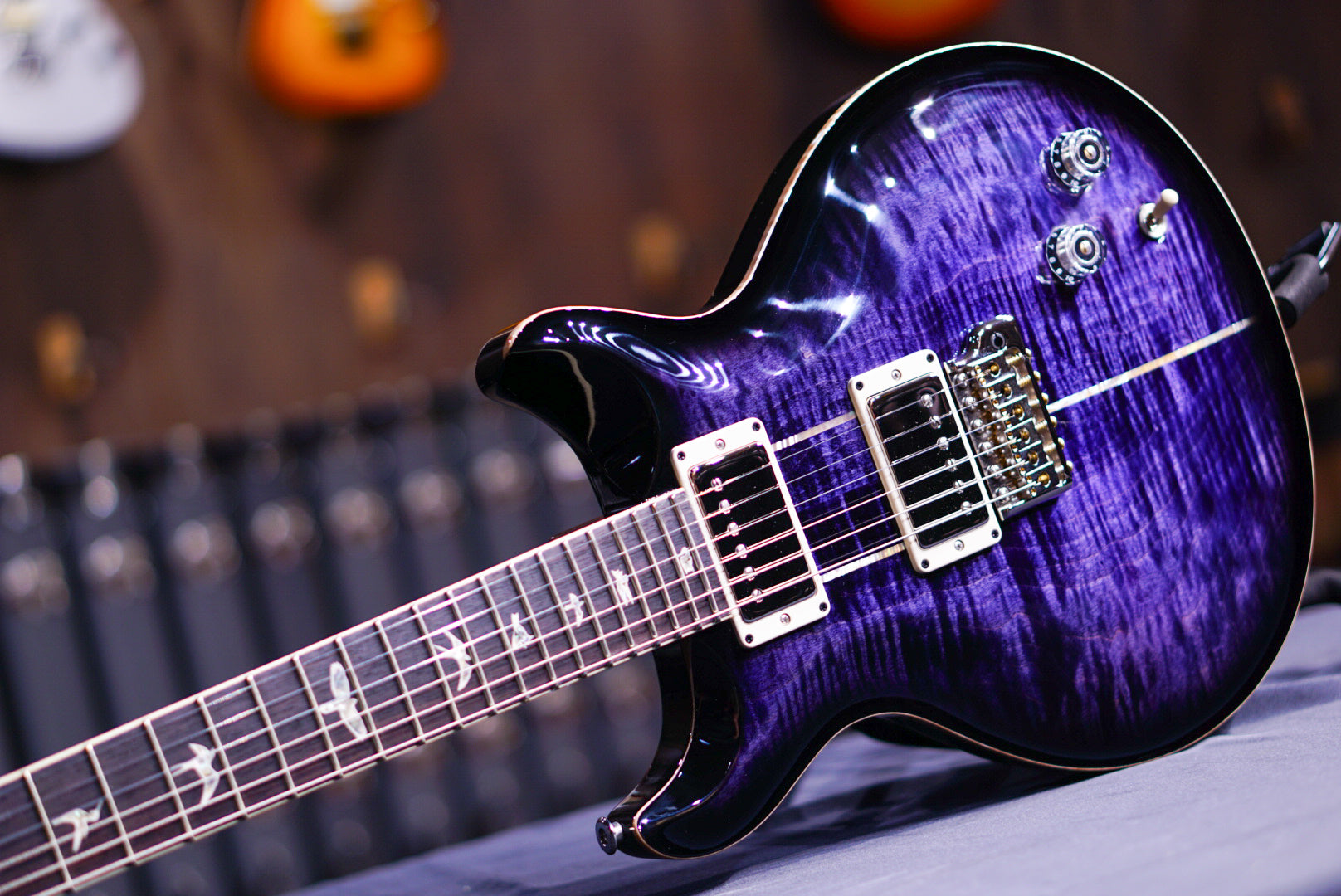 PRS Carlos Santana purple mist 0371341 - HIENDGUITAR PRS GUITAR