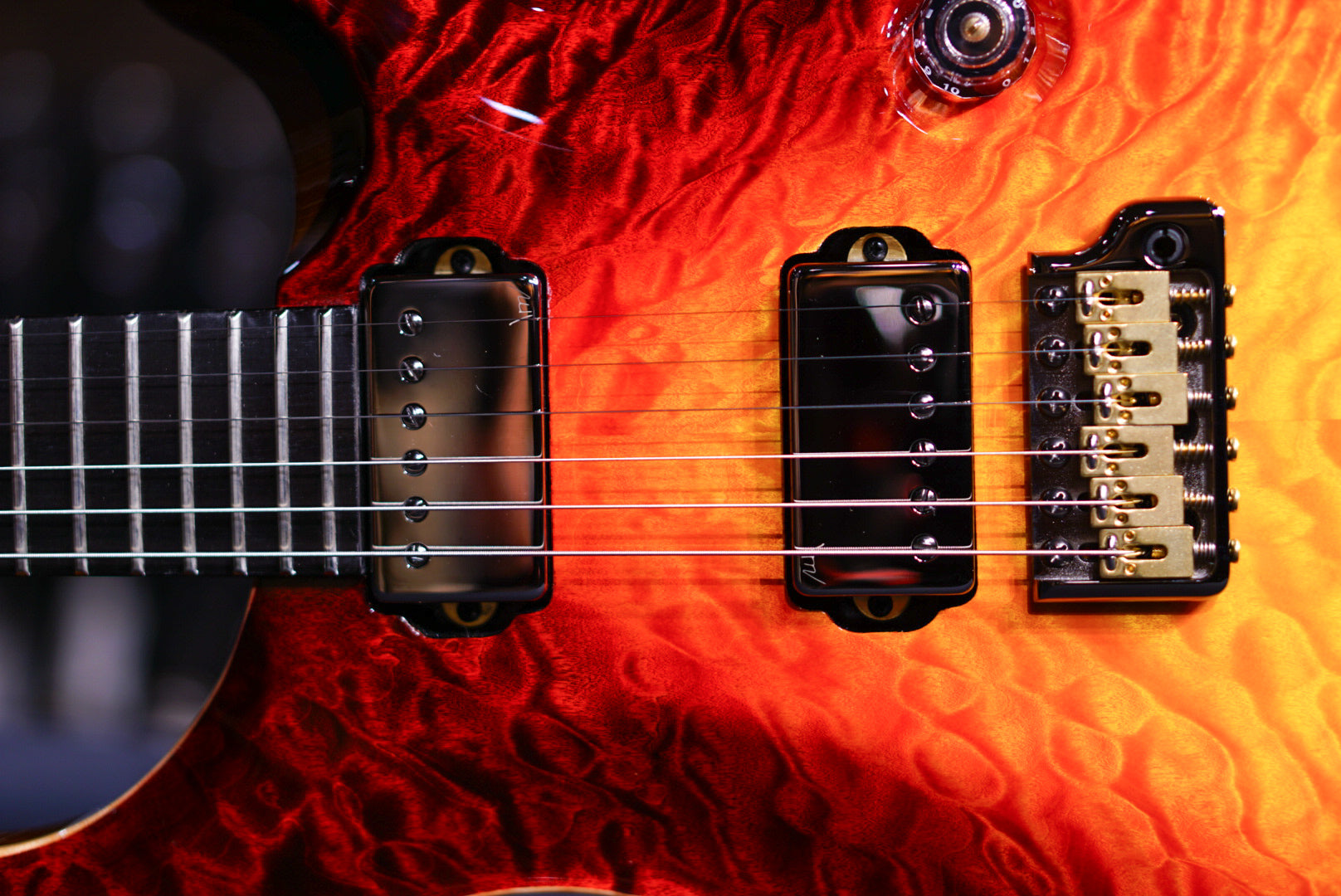 PRS Private stock Custom 24 dragon's breathe Chesapeake Bay - HIENDGUITAR PRS GUITAR