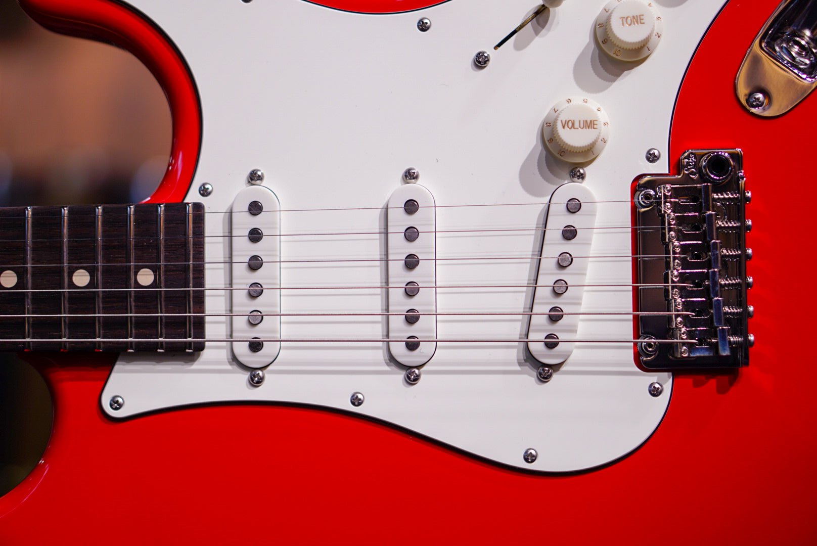 Suhr Classic S Porsche Red SSS Rosewood 84929