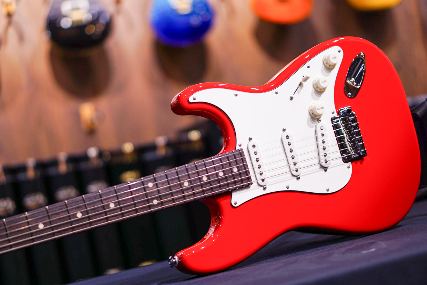 Suhr Classic S Porsche Red SSS Rosewood 84929