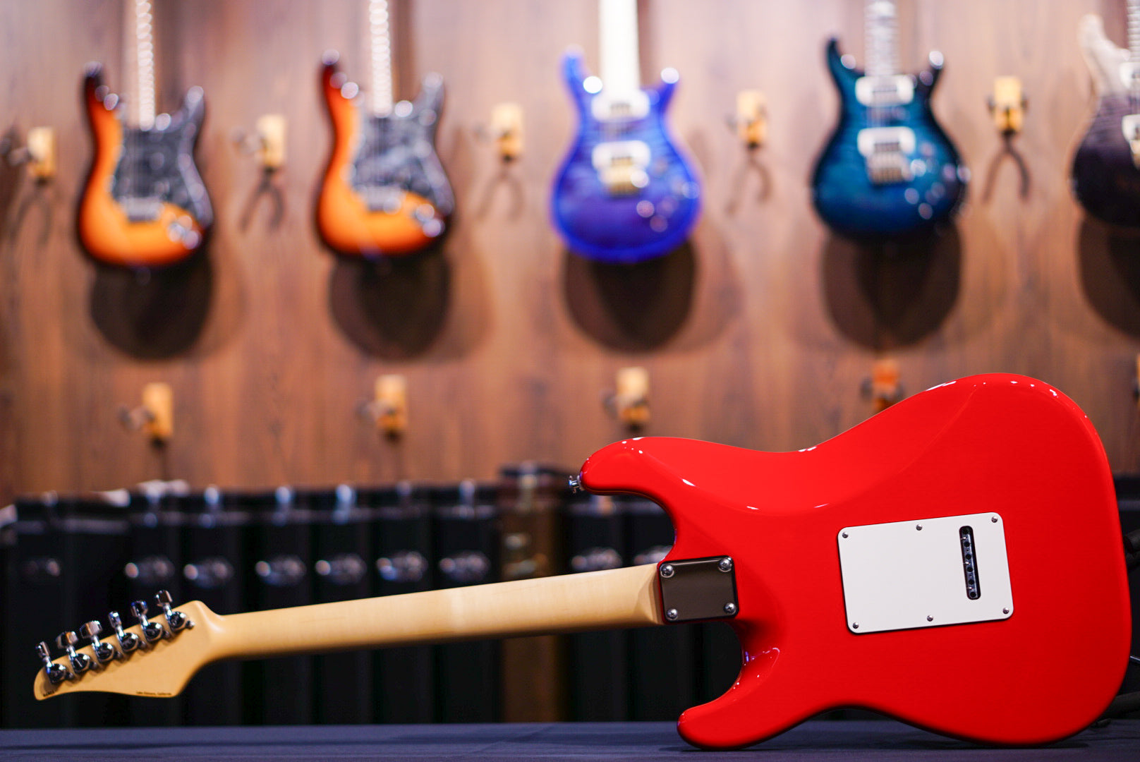 Suhr Classic S Porsche Red SSS Rosewood 84929