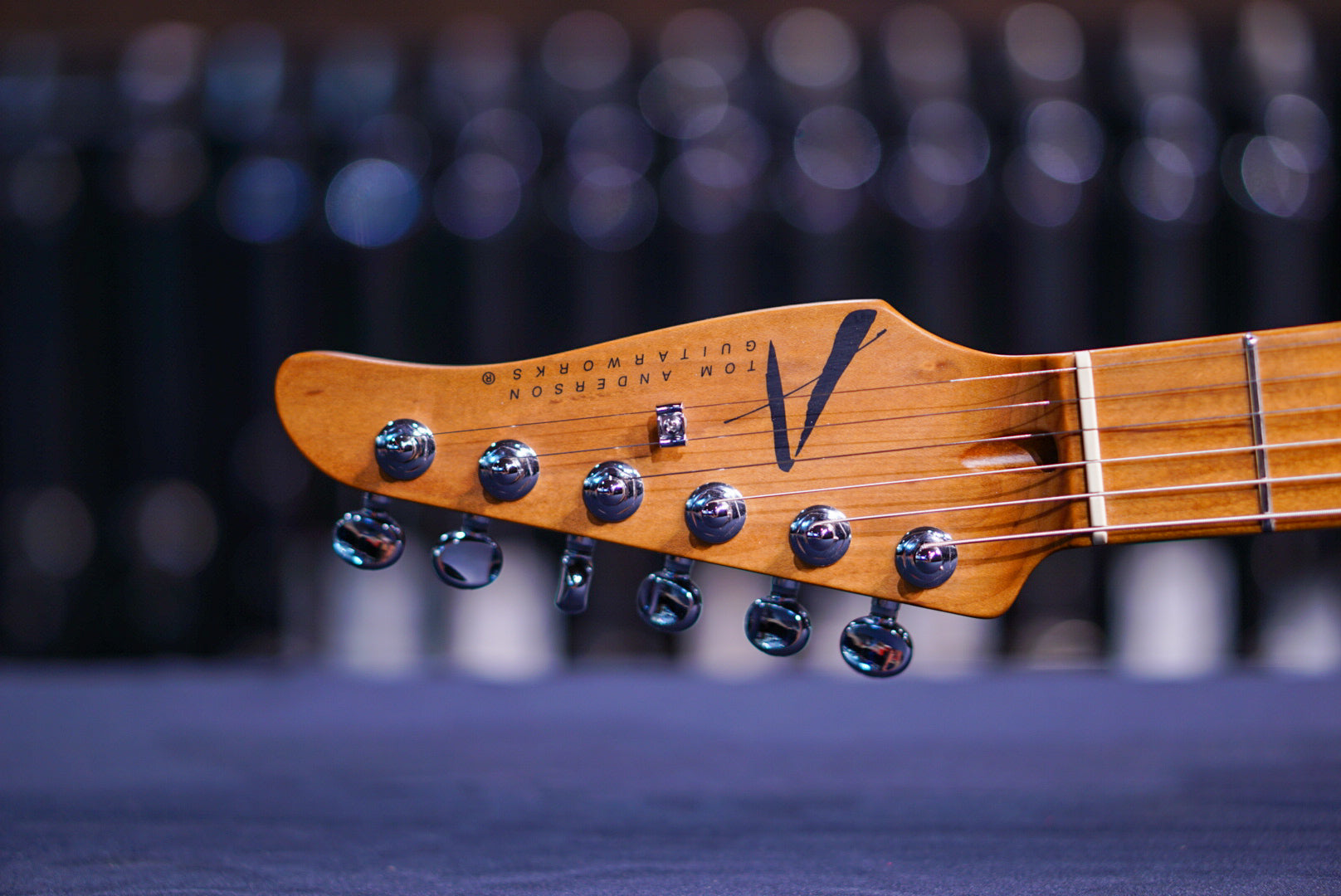 Anderson Top T Shorty Natural Arctic Blue * 08-22-23A * - HIENDGUITAR Anderson GUITAR