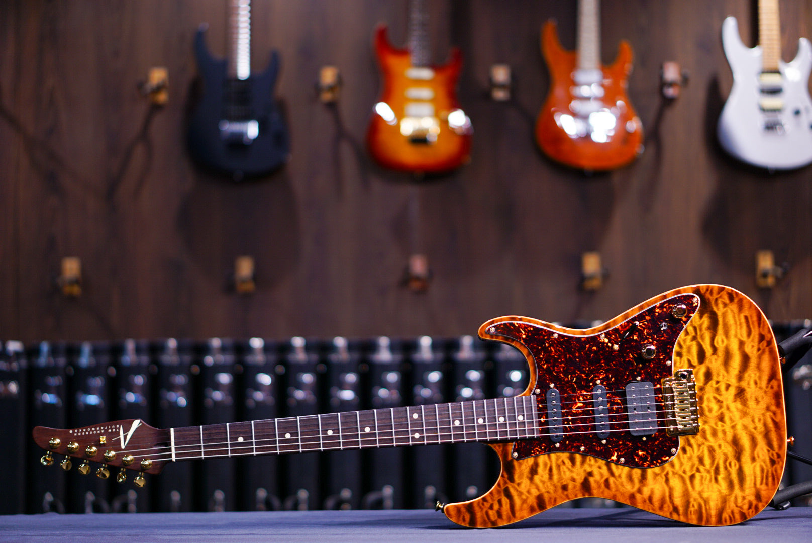 Anderson Drop Top Classic Deep Tobacco Fade * 10-24-23A * - HIENDGUITAR Anderson GUITAR