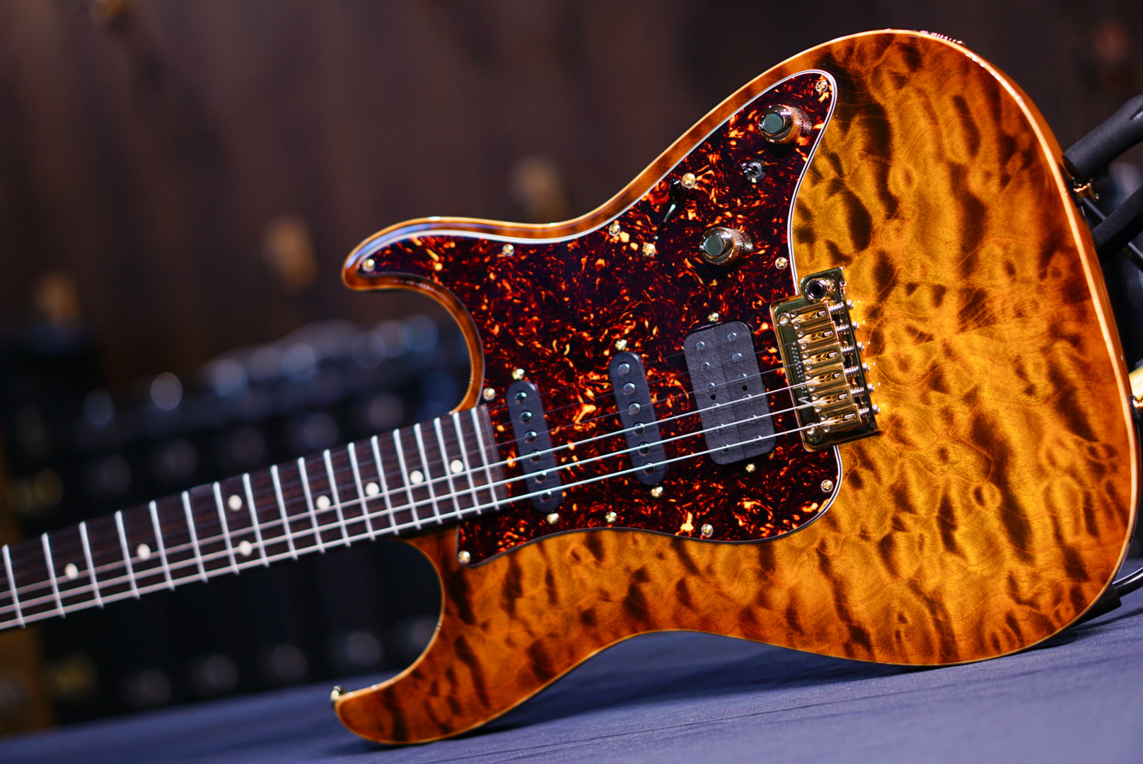 Anderson Drop Top Classic Deep Tobacco Fade * 10-24-23A * - HIENDGUITAR Anderson GUITAR