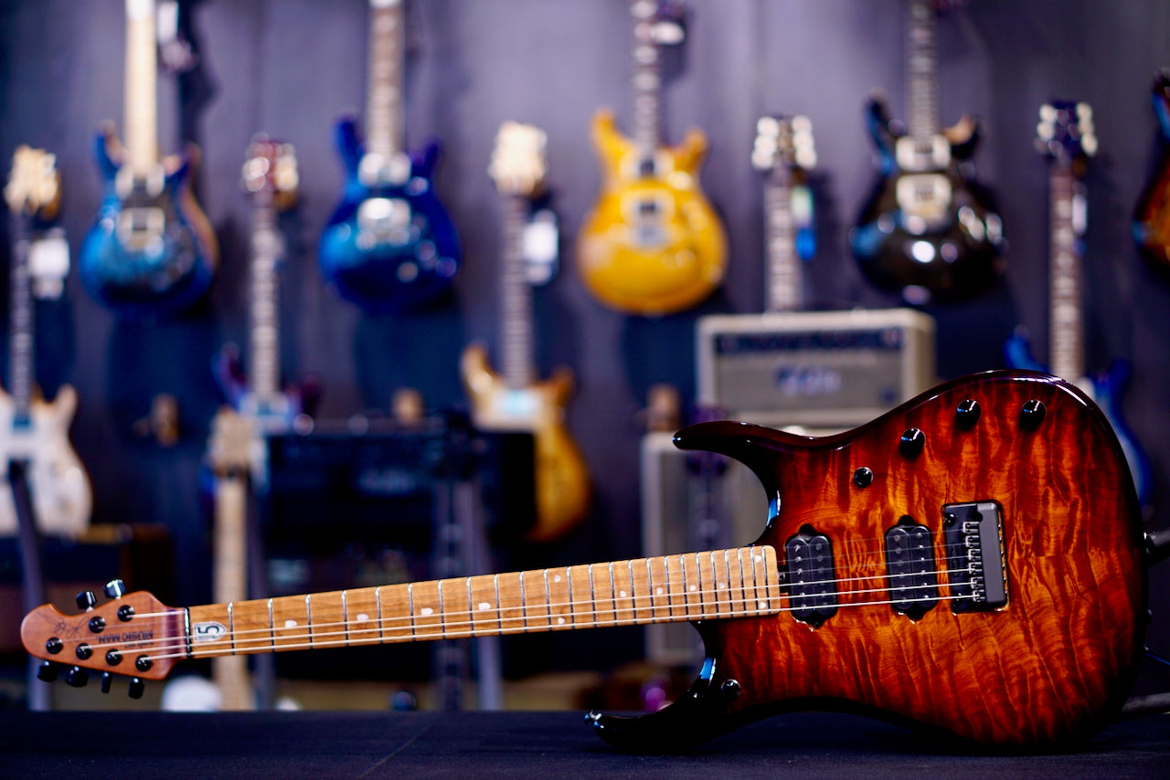 Ernie Ball Music Man JP15 Amber Waves Quilt H09385